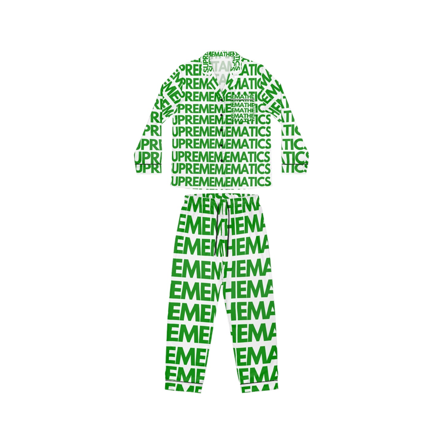 SUPREMEMATHEMATICS SATIN PAJAMAS