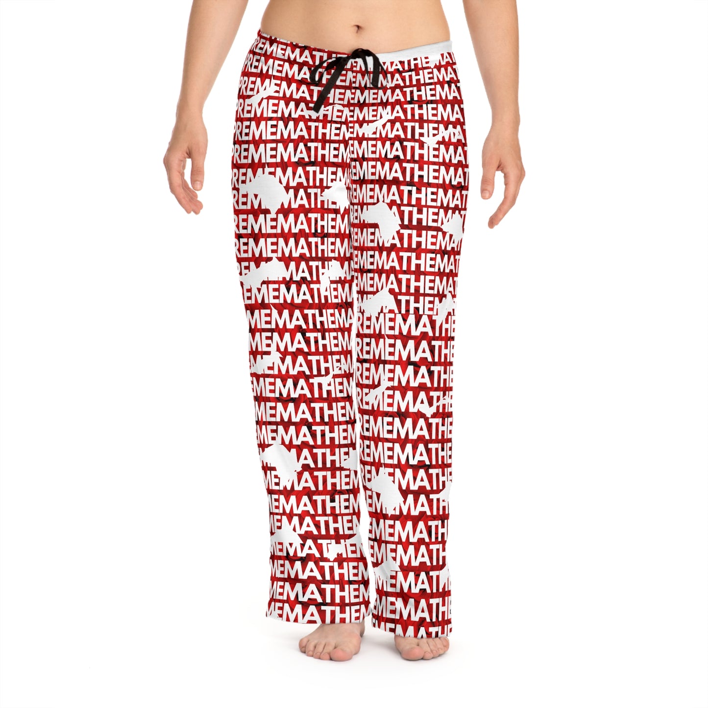 SUPREMEMATHEMATICS WOMEN PAJAMAS PANTS
