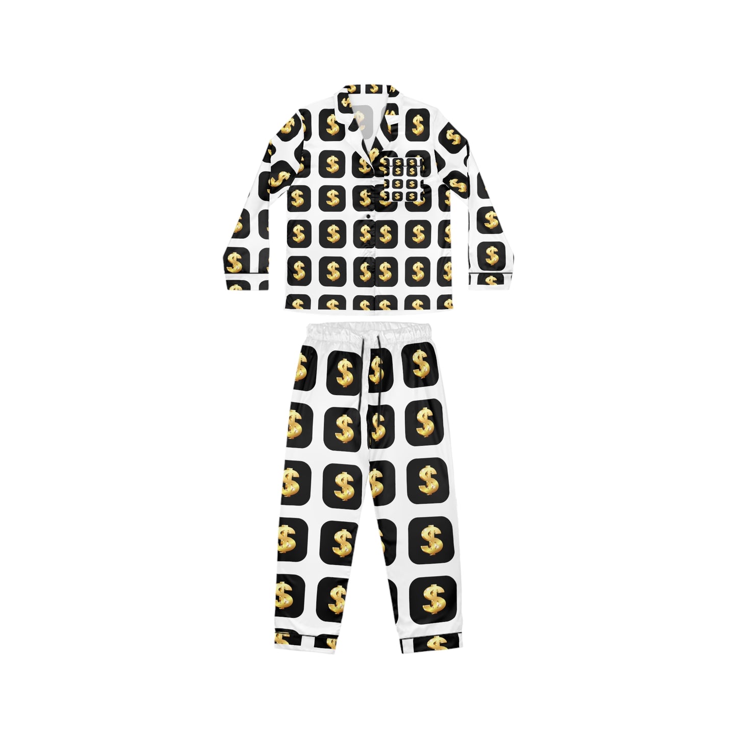 SUPREMEMATHEMATICS WOMENS SATIN PAJAMAS