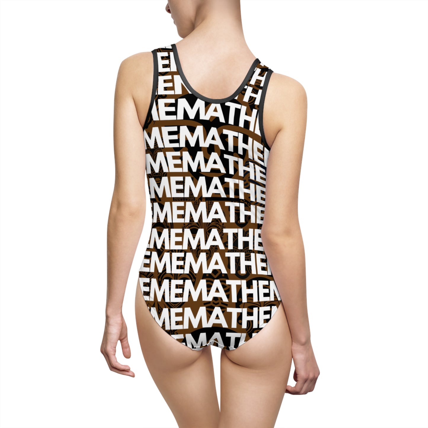 SUPREMEMATHEMATICS ONE PIECE SWIM SUIT