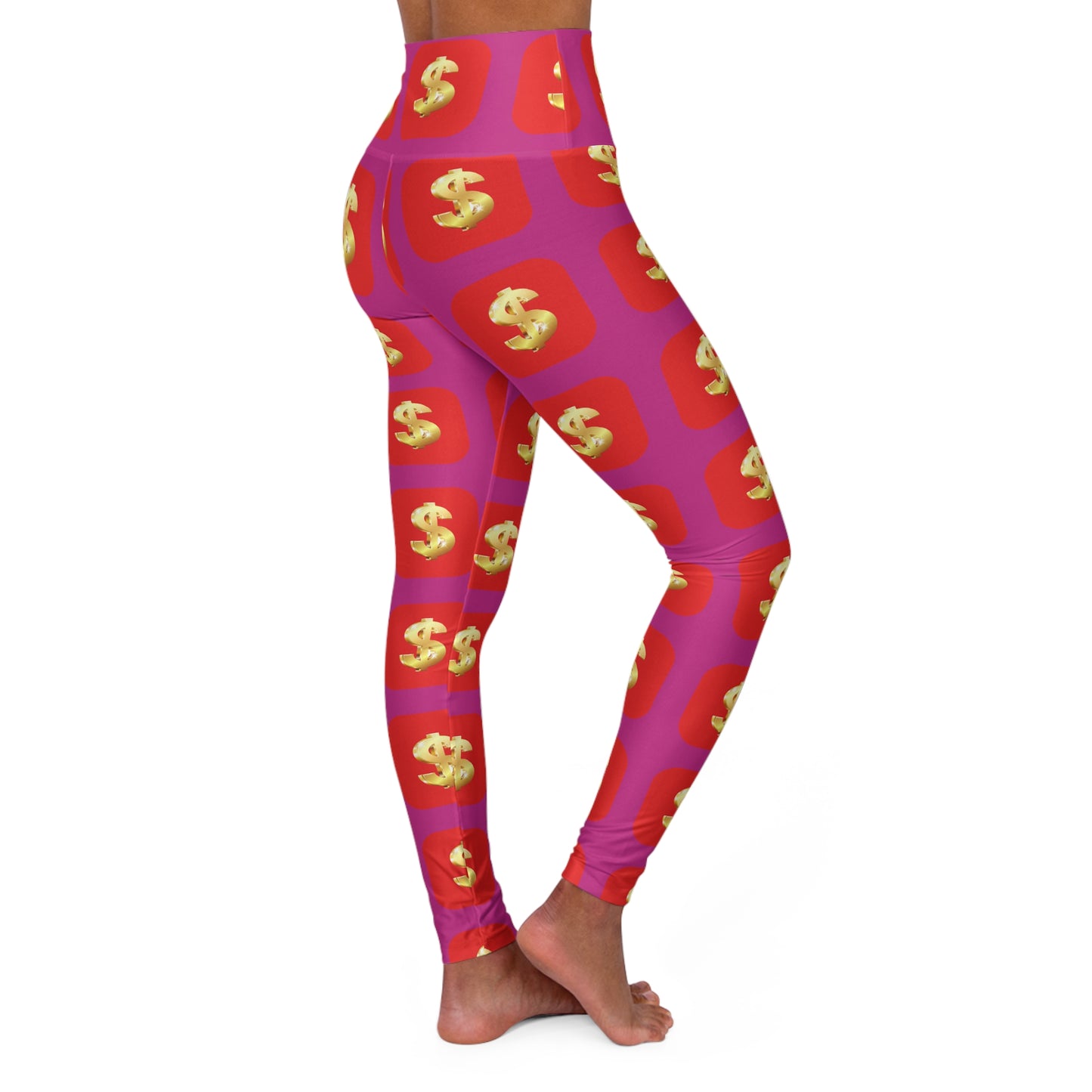 SUPREMEMATHEMATICS HIGH WAIST YOGA LEGGINGS