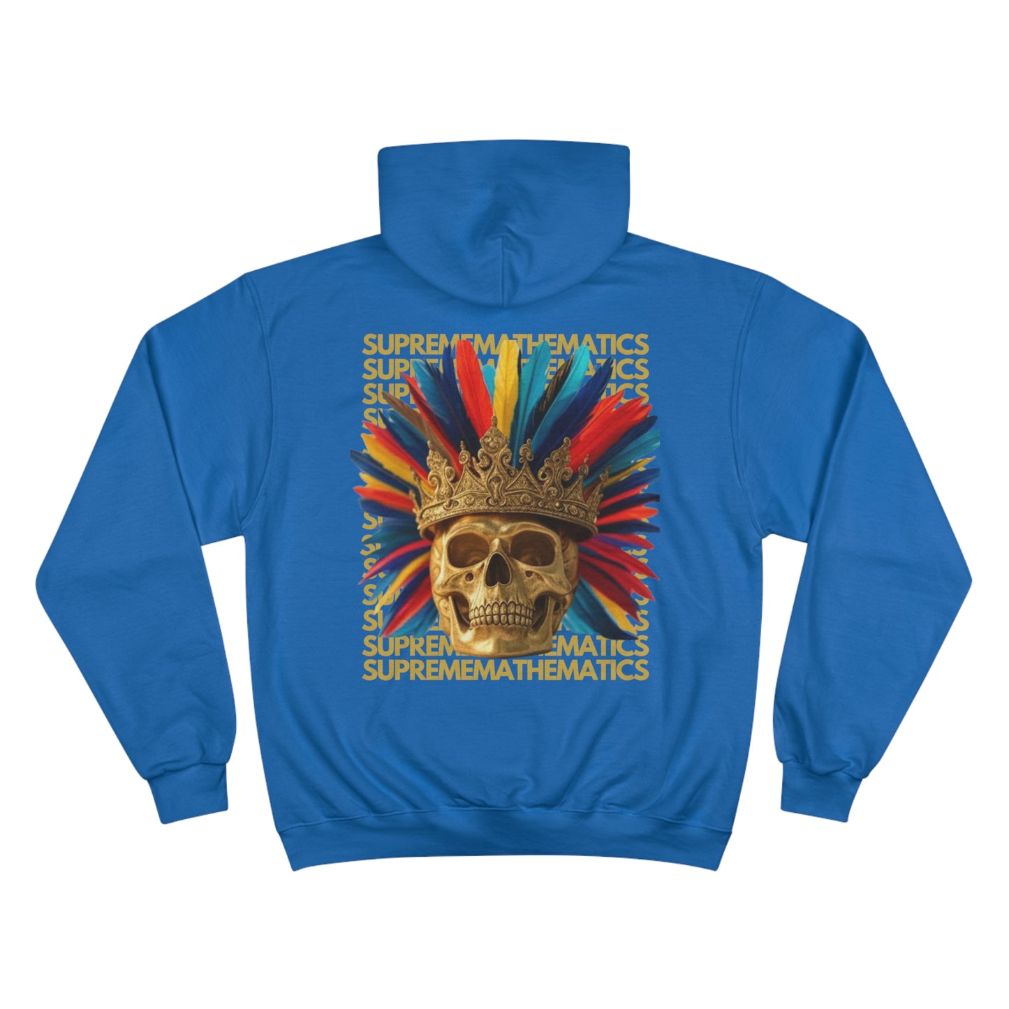 SUPREMEMATHEMATICS FEATHER CROWN HOODIE