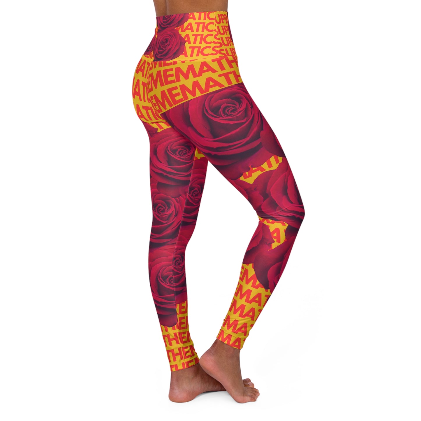 SUPREMEMATHEMATICS HIGH WAIST YOGA LEGGINGS