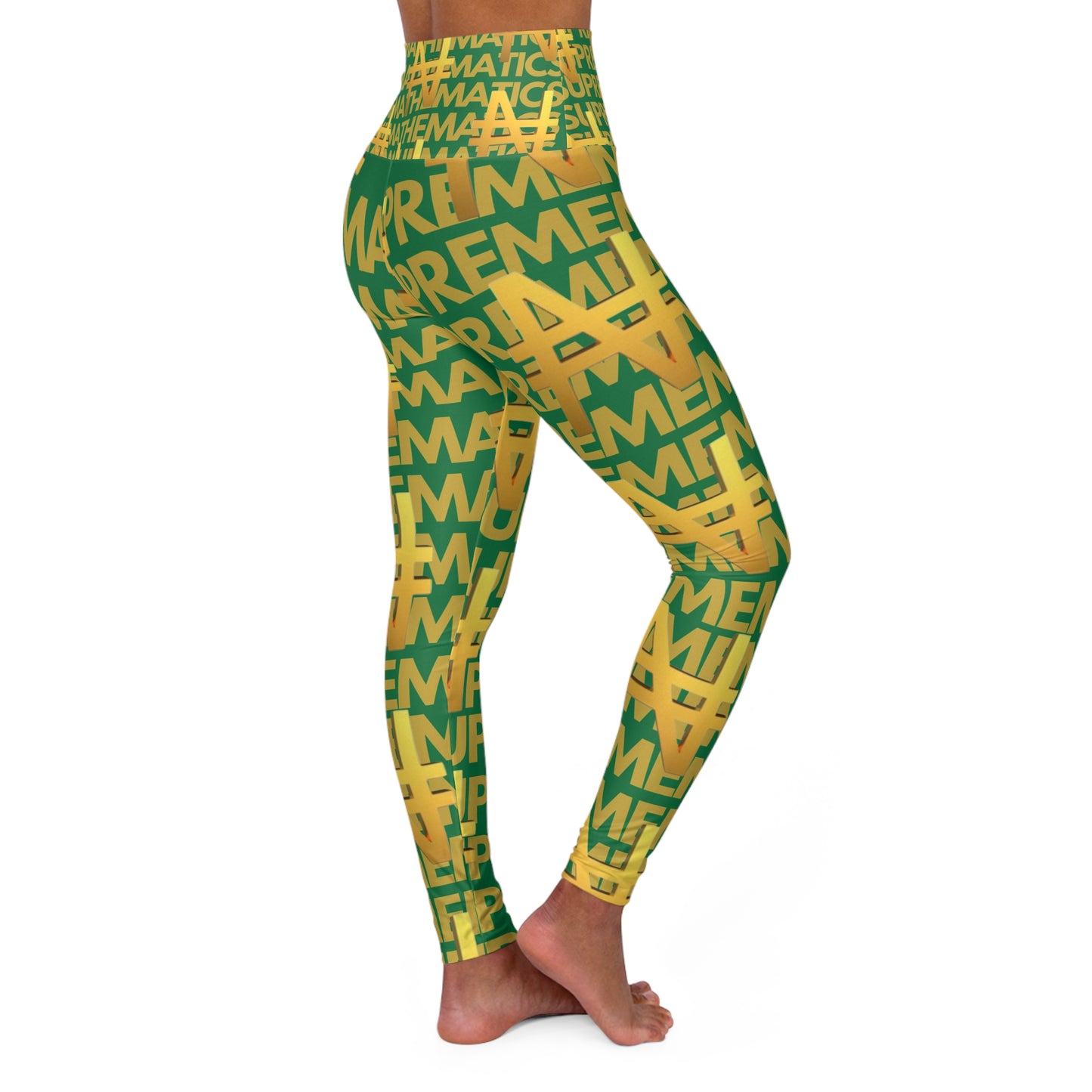 SUPREMEMATHEMATICS HIGH WAIST YOGA LEGGINGS