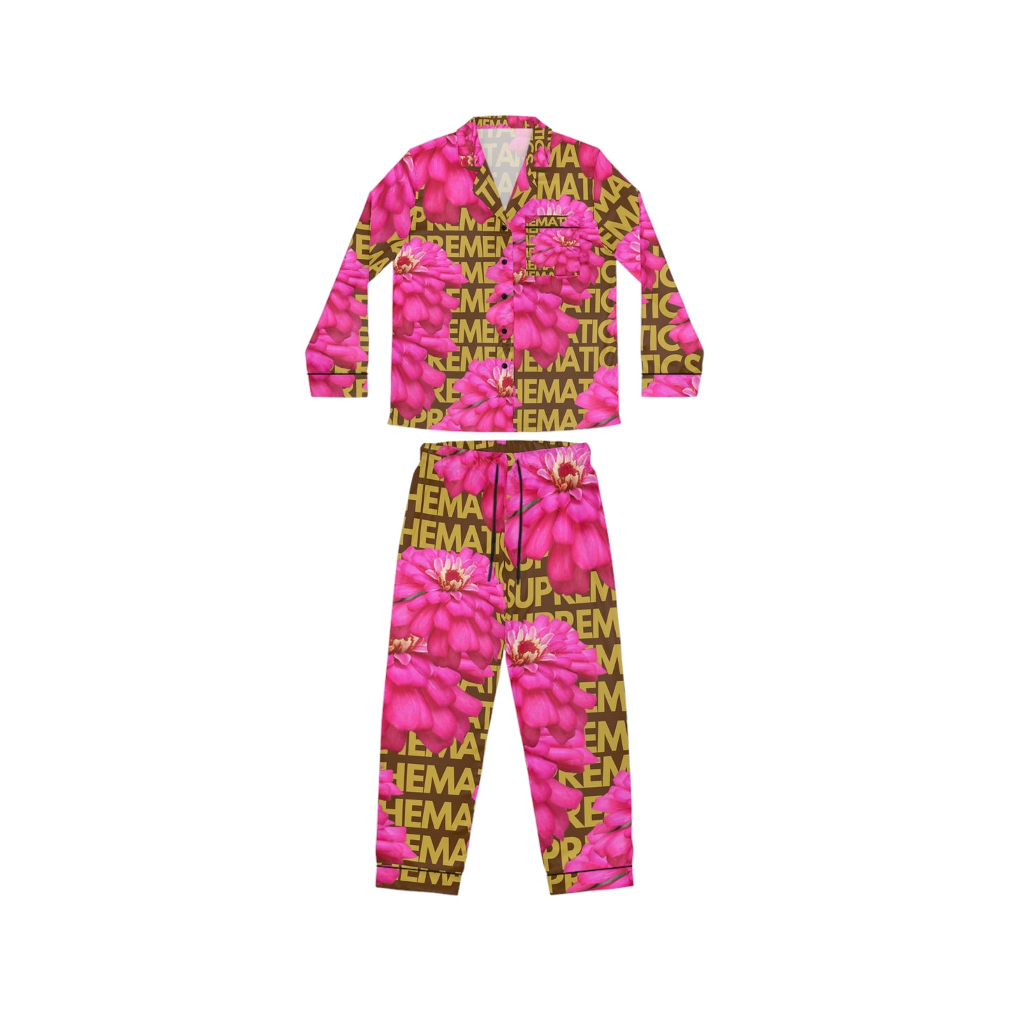 SUPREMEMATHEMATICS SATIN PAJAMAS
