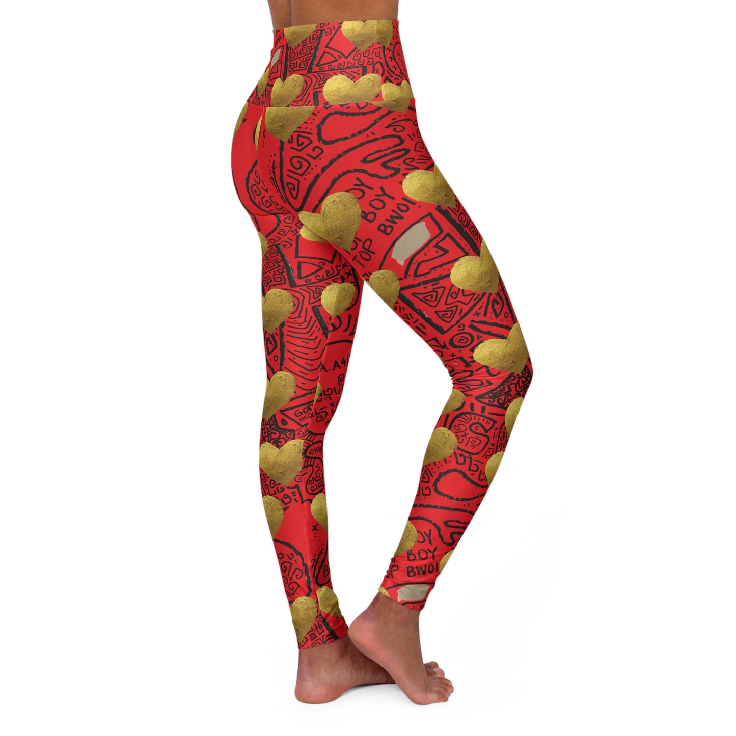 SUPREMEMATHEMATICS HIGH WAIST YOGA LEGGINGS