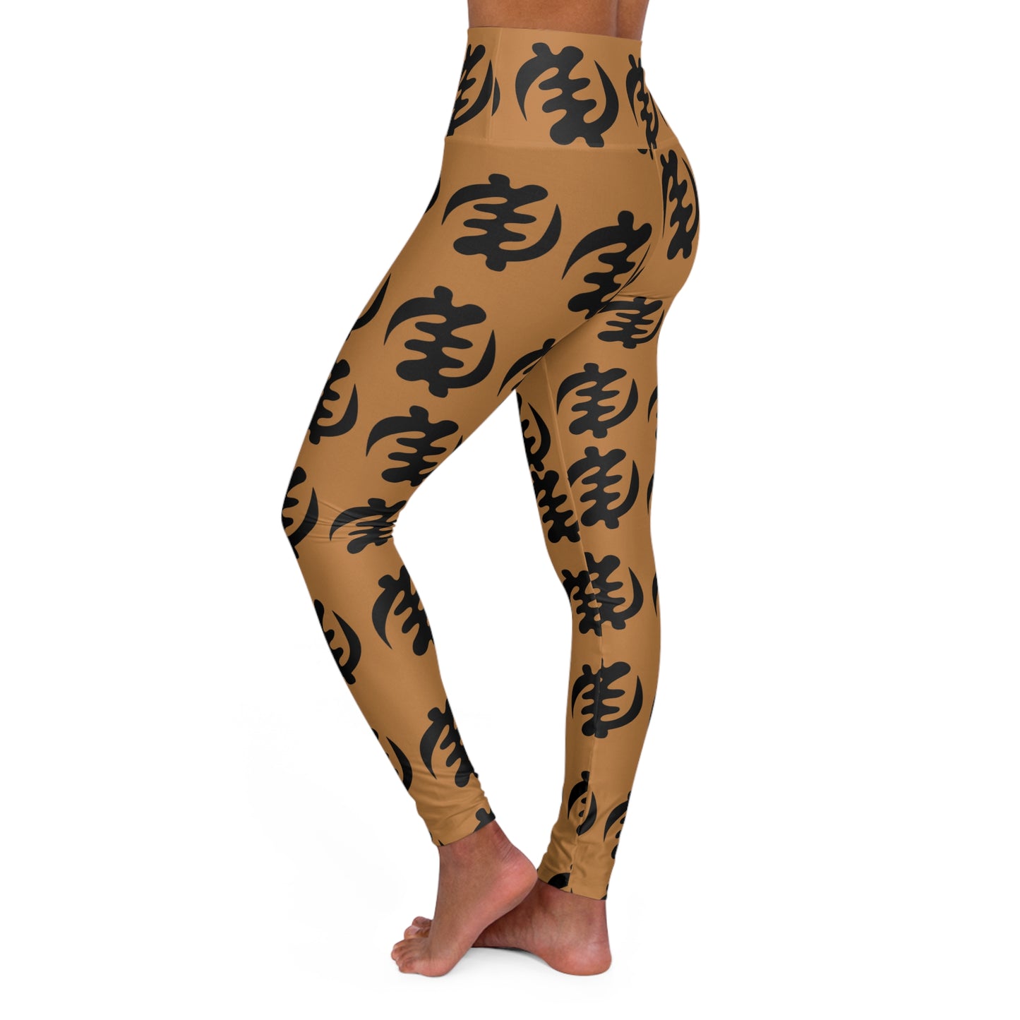 SUPREMEMATHEMATICS GYE NYAME YOGA LEGGINGS