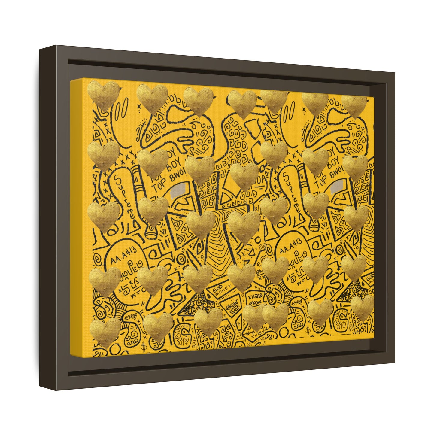 SUPREMEMATHEMATICS FRAMED CANVAS