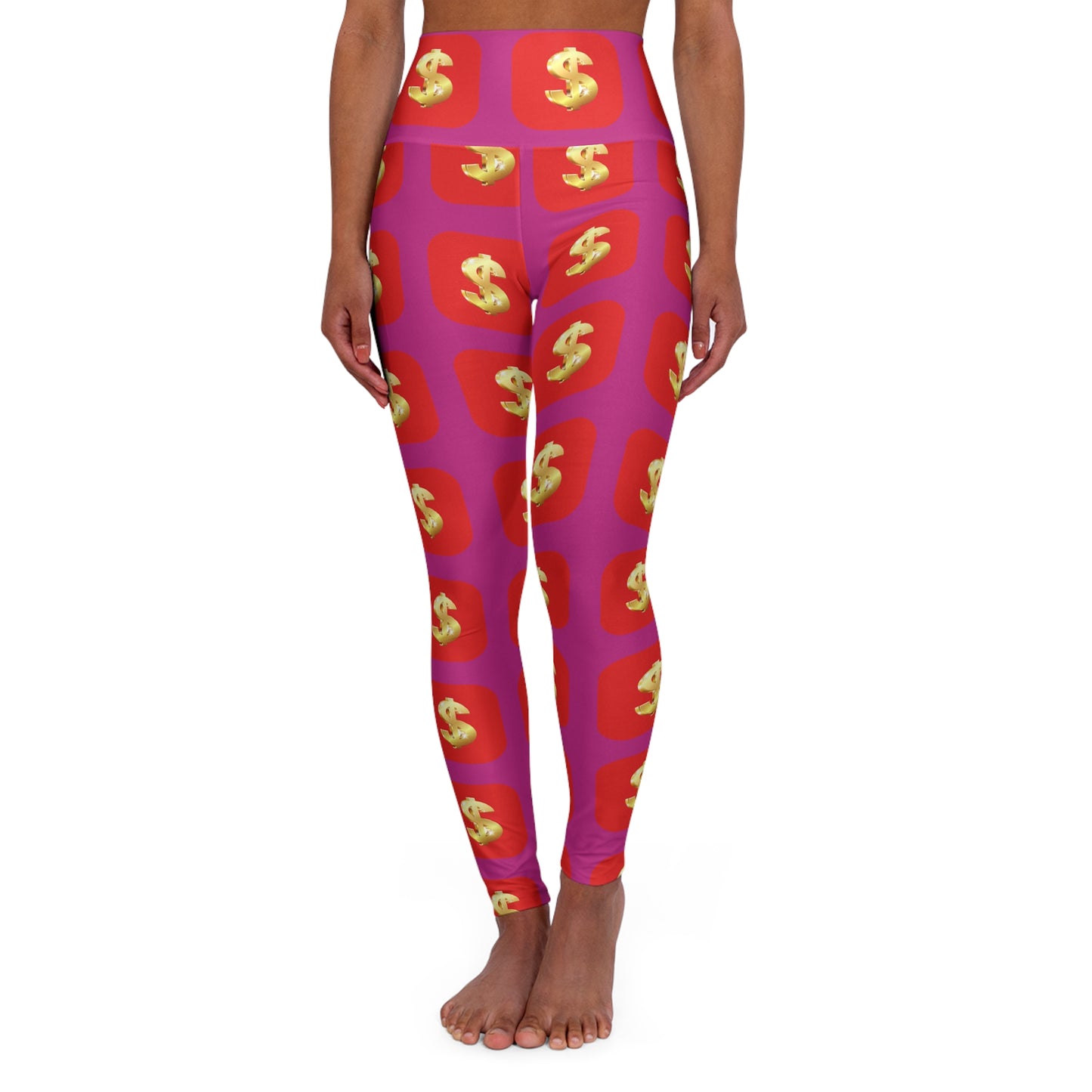 SUPREMEMATHEMATICS HIGH WAIST YOGA LEGGINGS