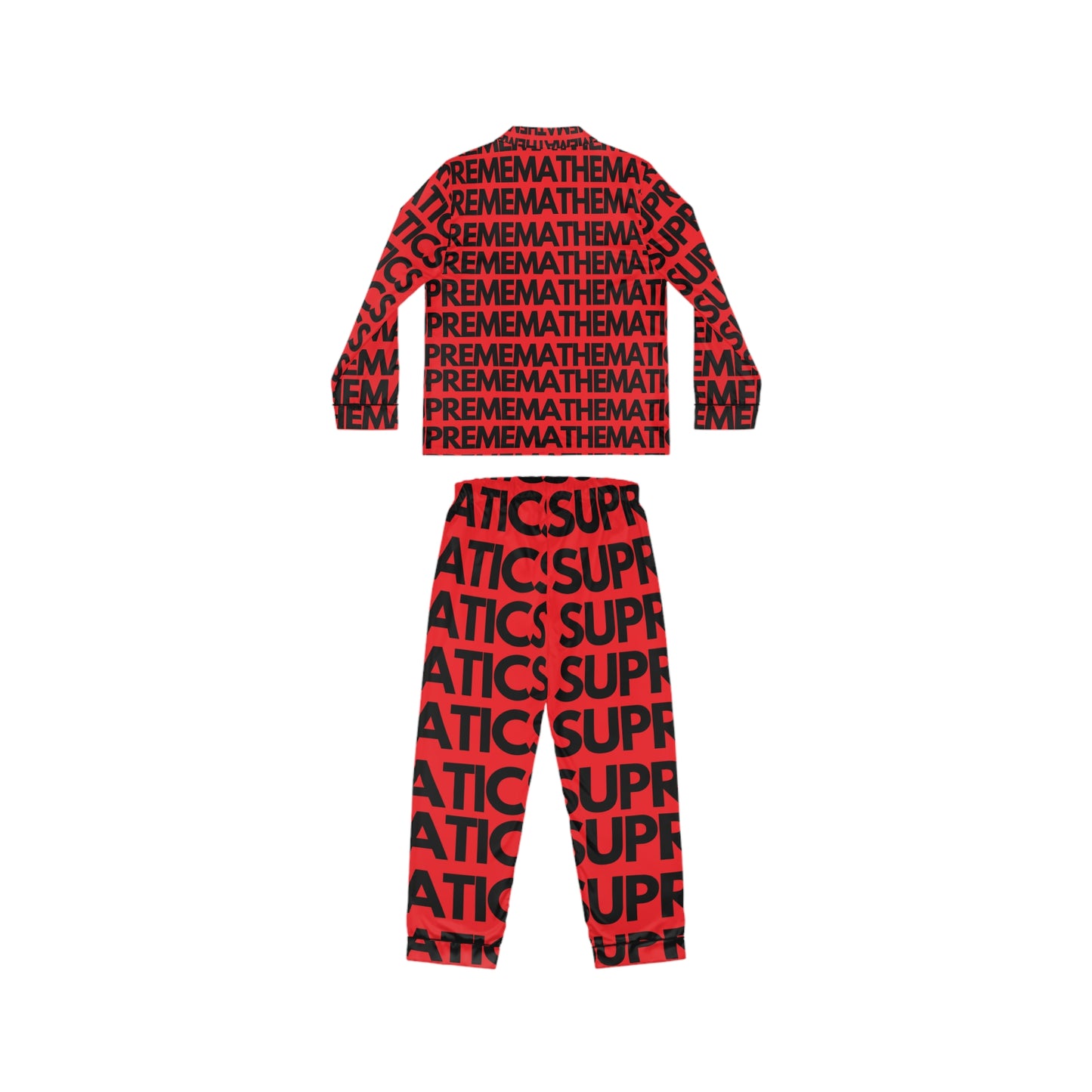 SUPREMEMATHEMATICS SATIN PAJAMAS