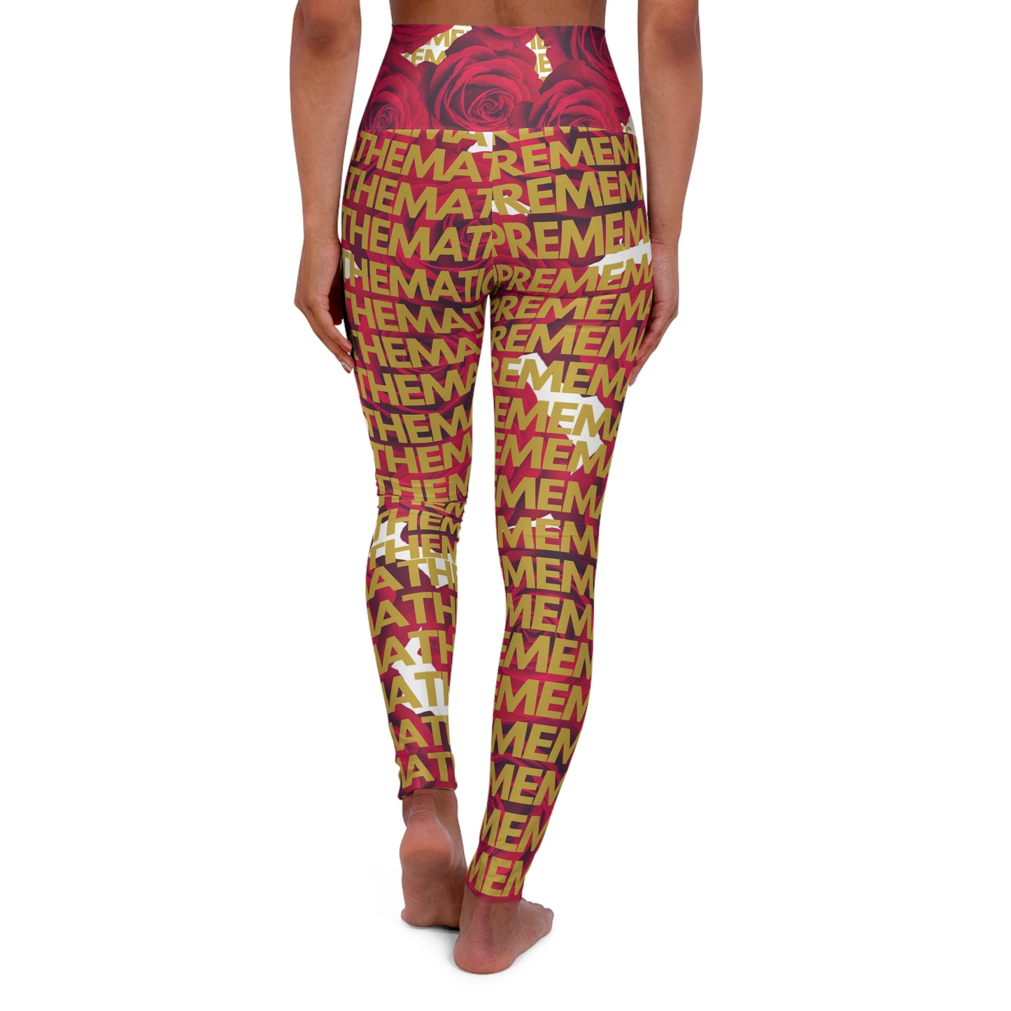SUPREMEMATHEMATICS HIGH WAIST YOGA LEGGINGS