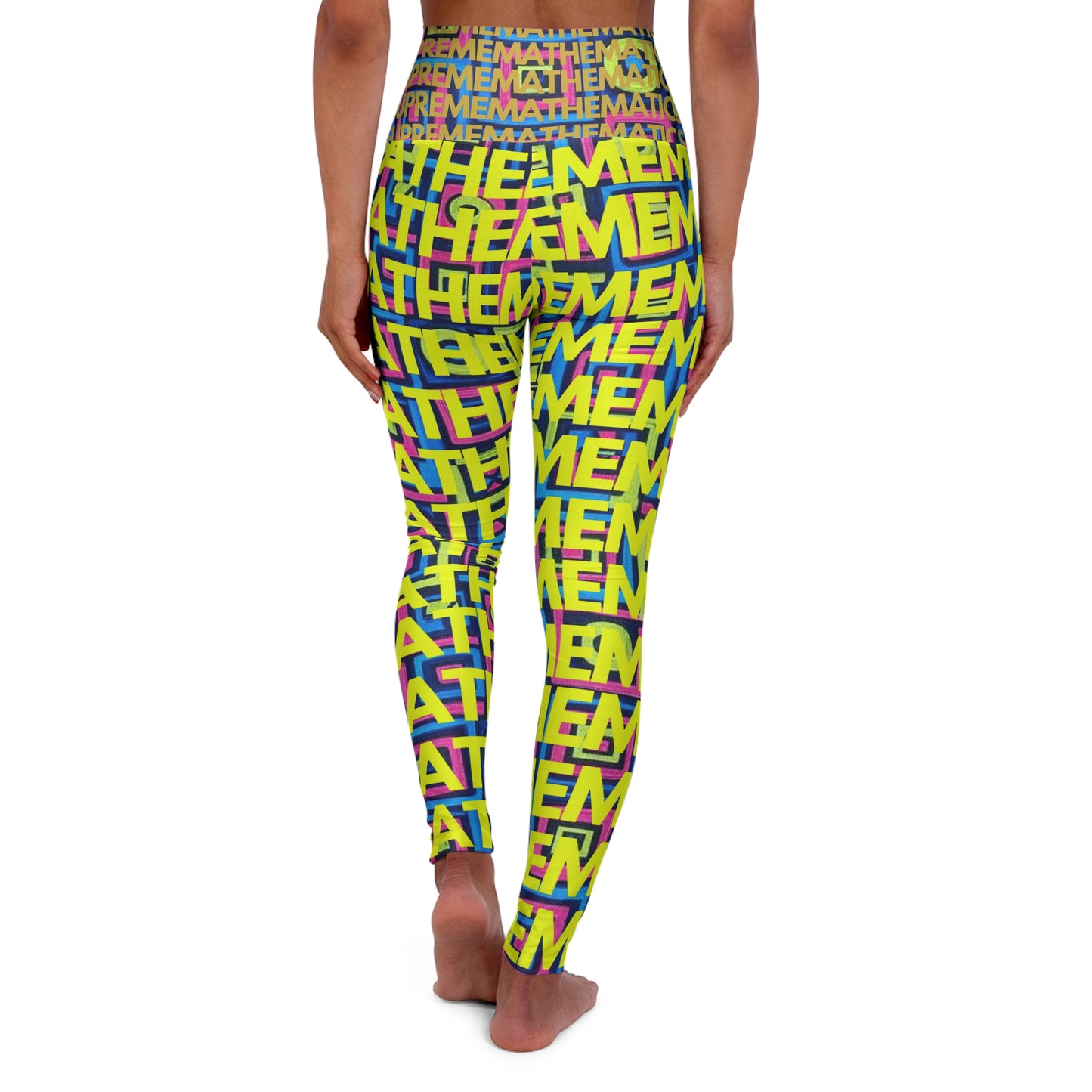 SUPREMEMATHEMATICS HIGH WAIST YOGA LEGGINGS