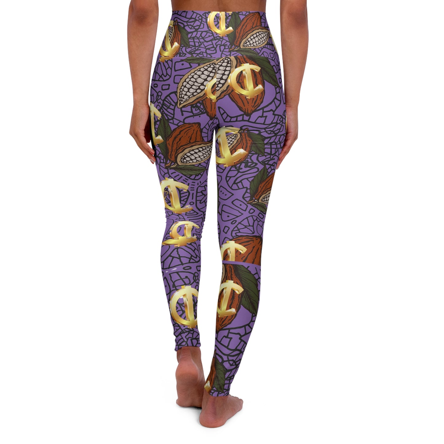 SUPREMEMATHEMATICS HIGH WAIST YOGA LEGGINGS