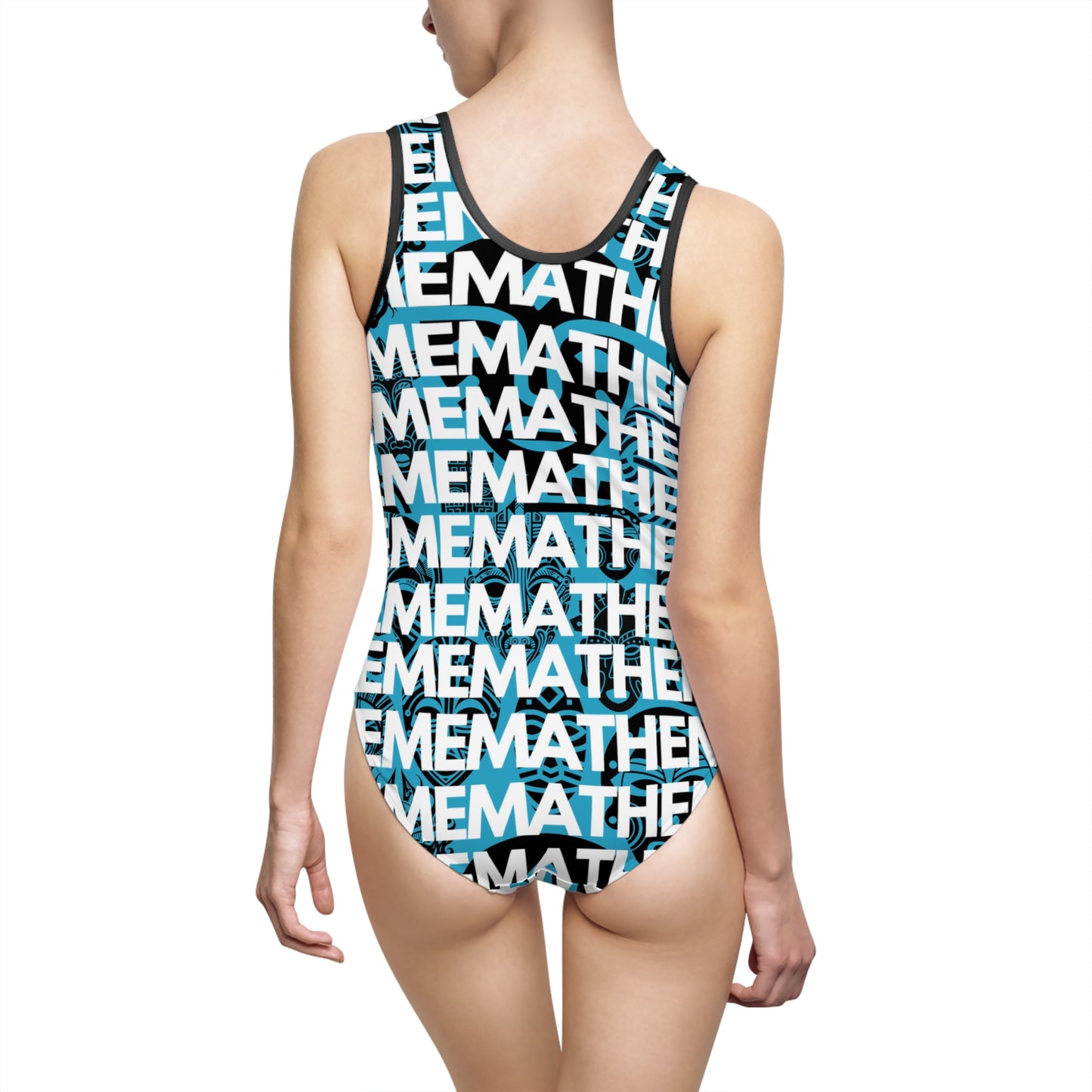 SUPREMEMATHEMATICS ONE PIECE SWIM SUIT