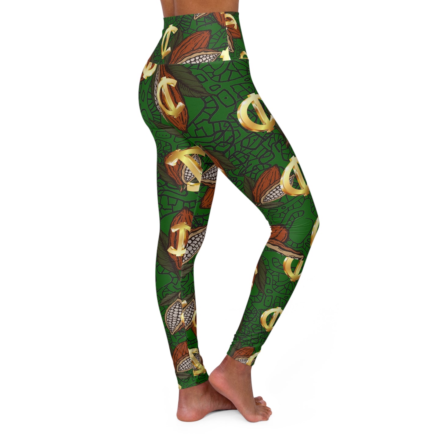 SURPEMEMATHEMATICS HIGH WAIST YOGA PANTS