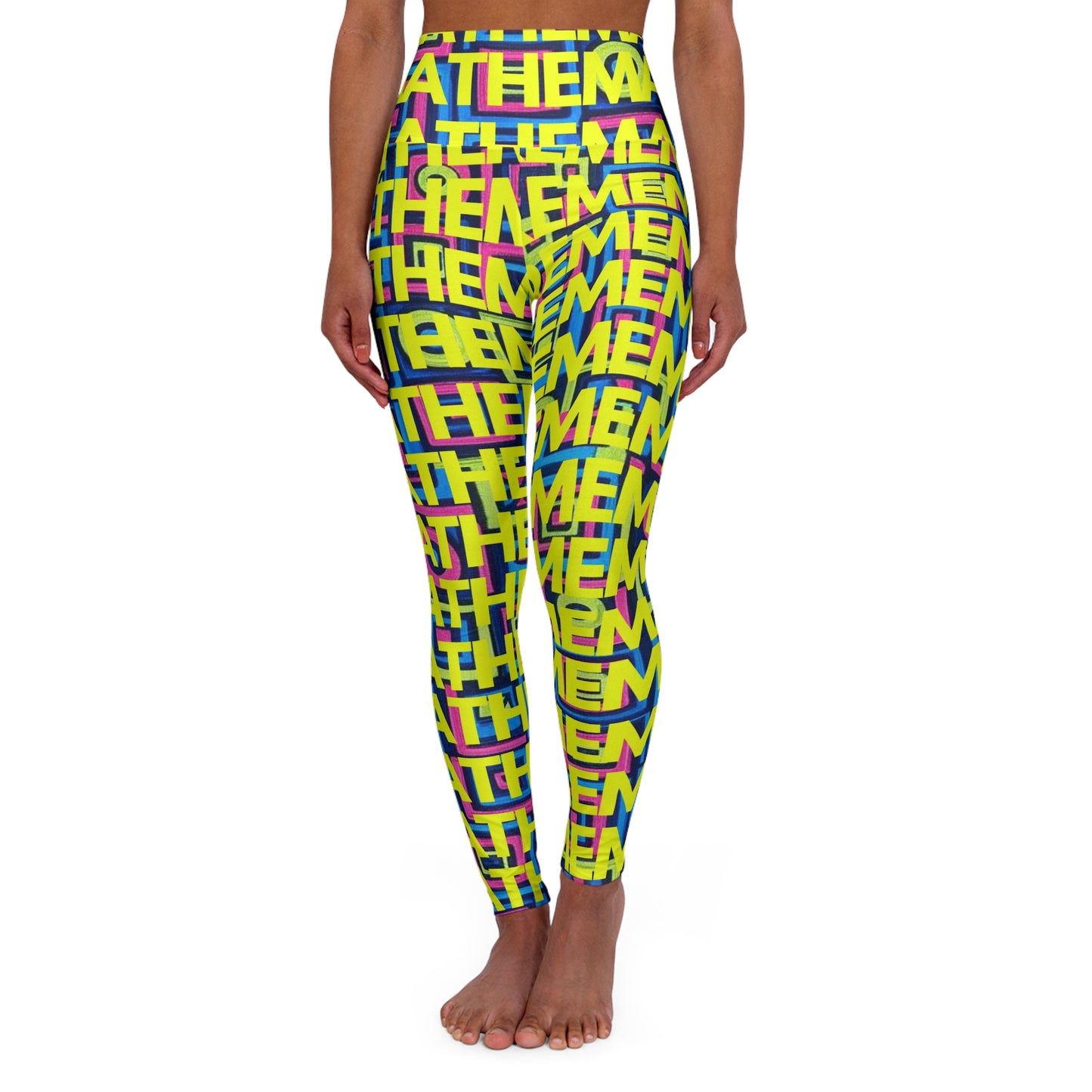 SUPREMEMATHEMATICS HIGH WAIST YOGA LEGGINGS