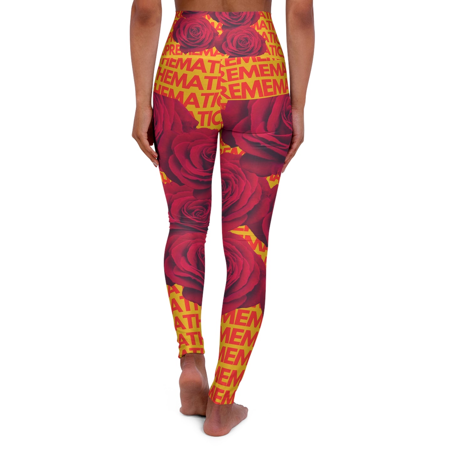 SUPREMEMATHEMATICS HIGH WAIST YOGA LEGGINGS