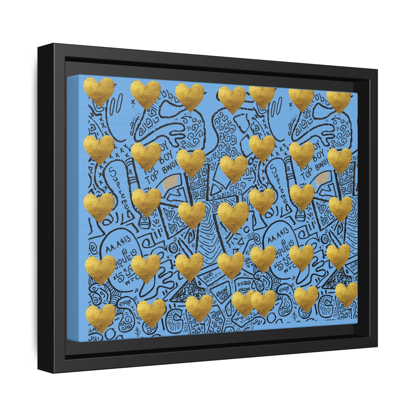 SUPREMEMATHEMATICS FRAMED CANVAS