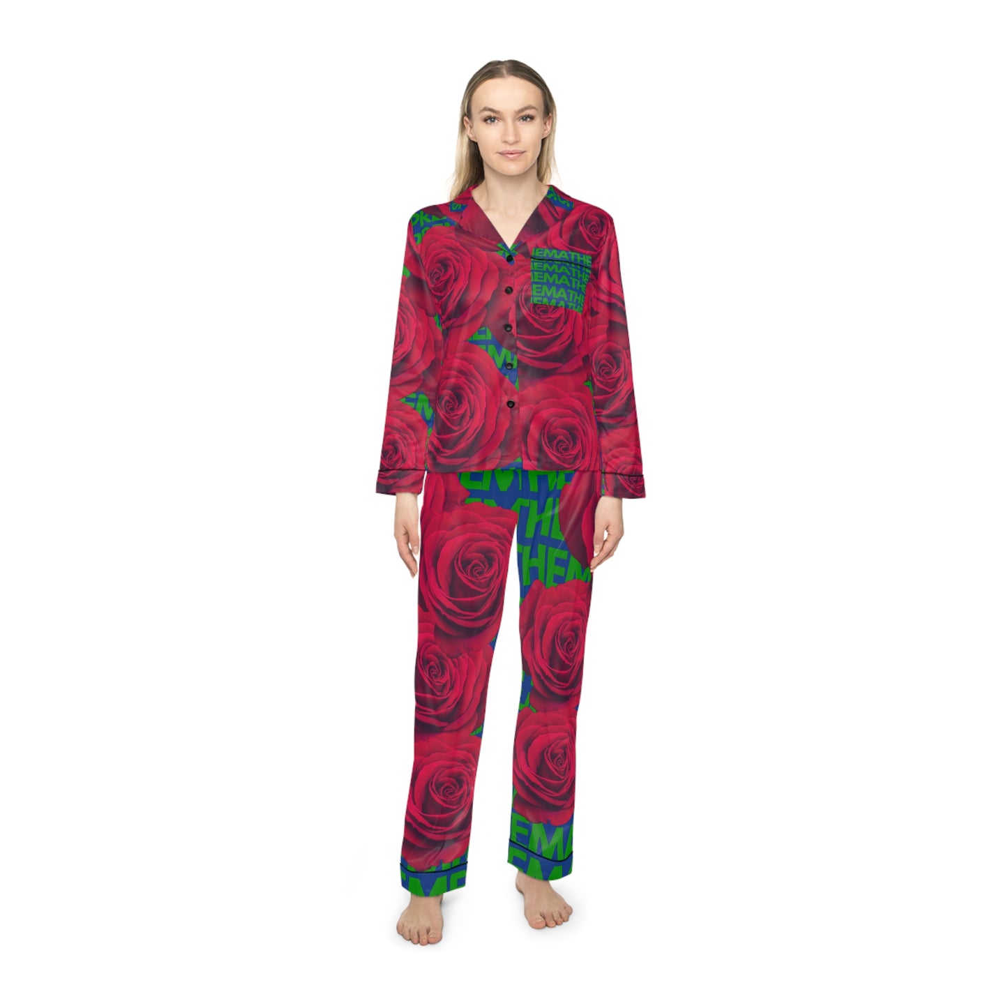 SUPREMEMATHEMATICS SATIN PAJAMAS