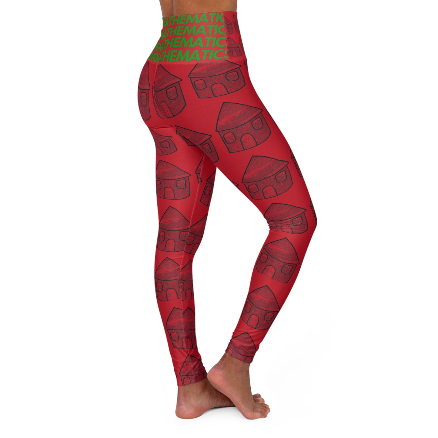 SUPREMEMATHEMATICS HIGH WAIST YOGA LEGGINGS