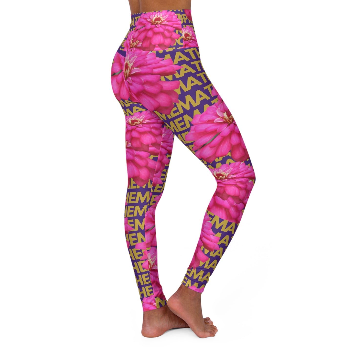 SUPREMEMATHEMATICS HIGH WAIST YOGA LEGGINGS