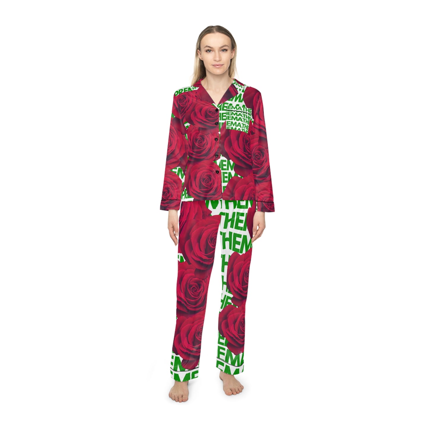 SUPREMEMATHEMATICS SATIN PAJAMAS