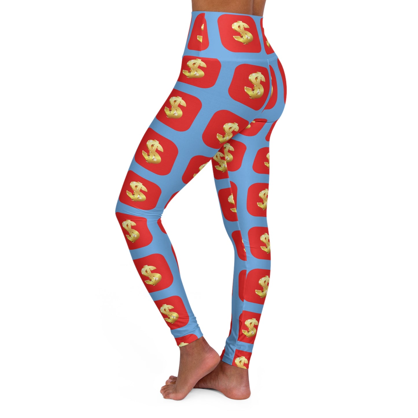 SUPREMEMATHEMATICS HIGH WAIST YOGA LEGGINGS