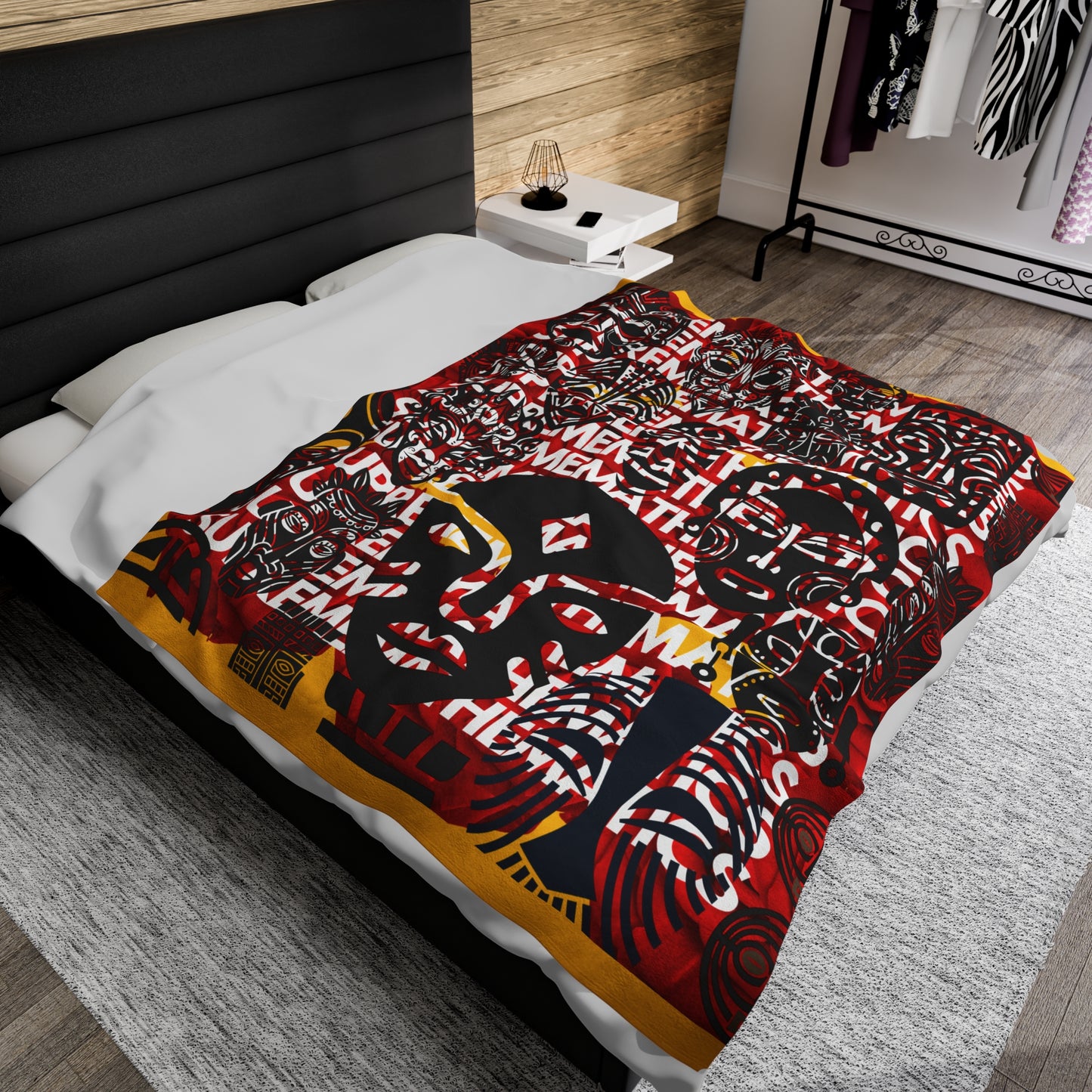 SUPREMEMATHEMATICS PLUSH BLANKET