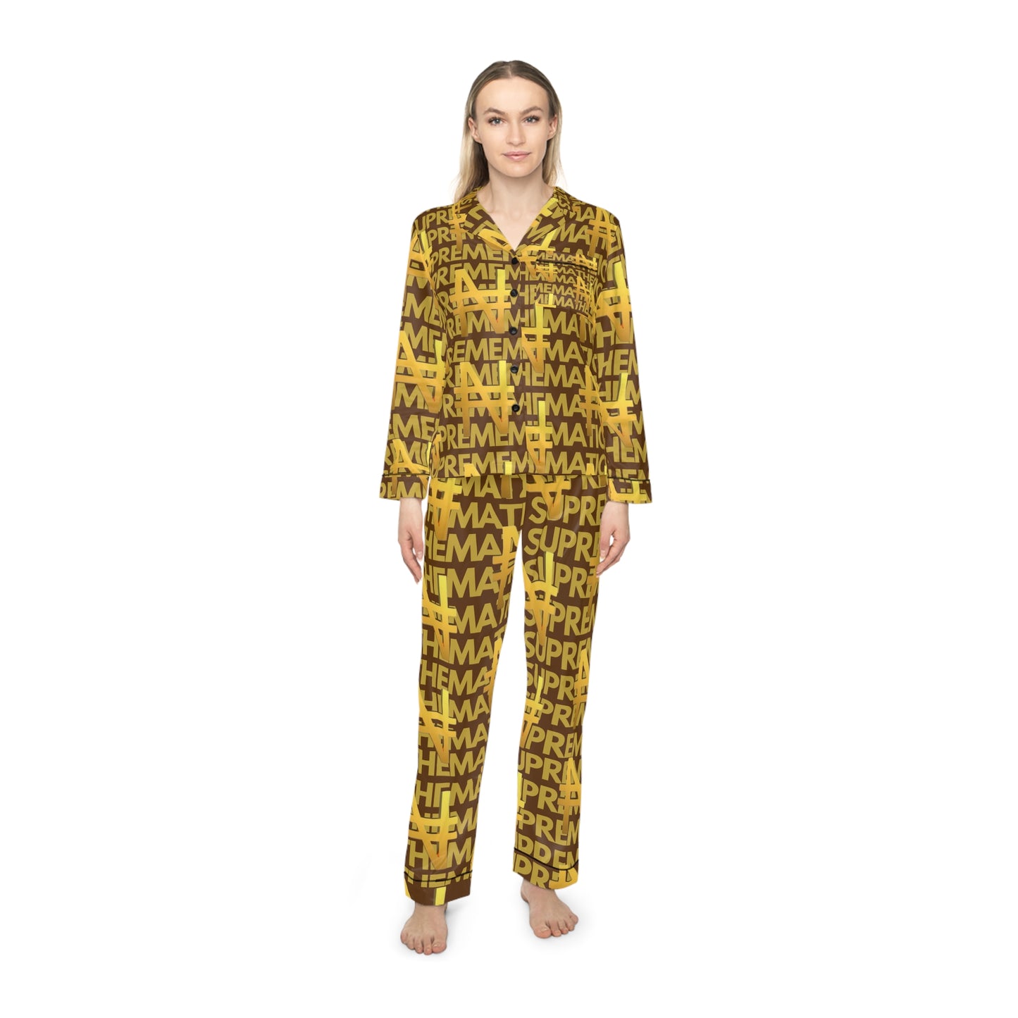 SUPREMEMATHEMATIC NAIRA SATIN PAJAMAS