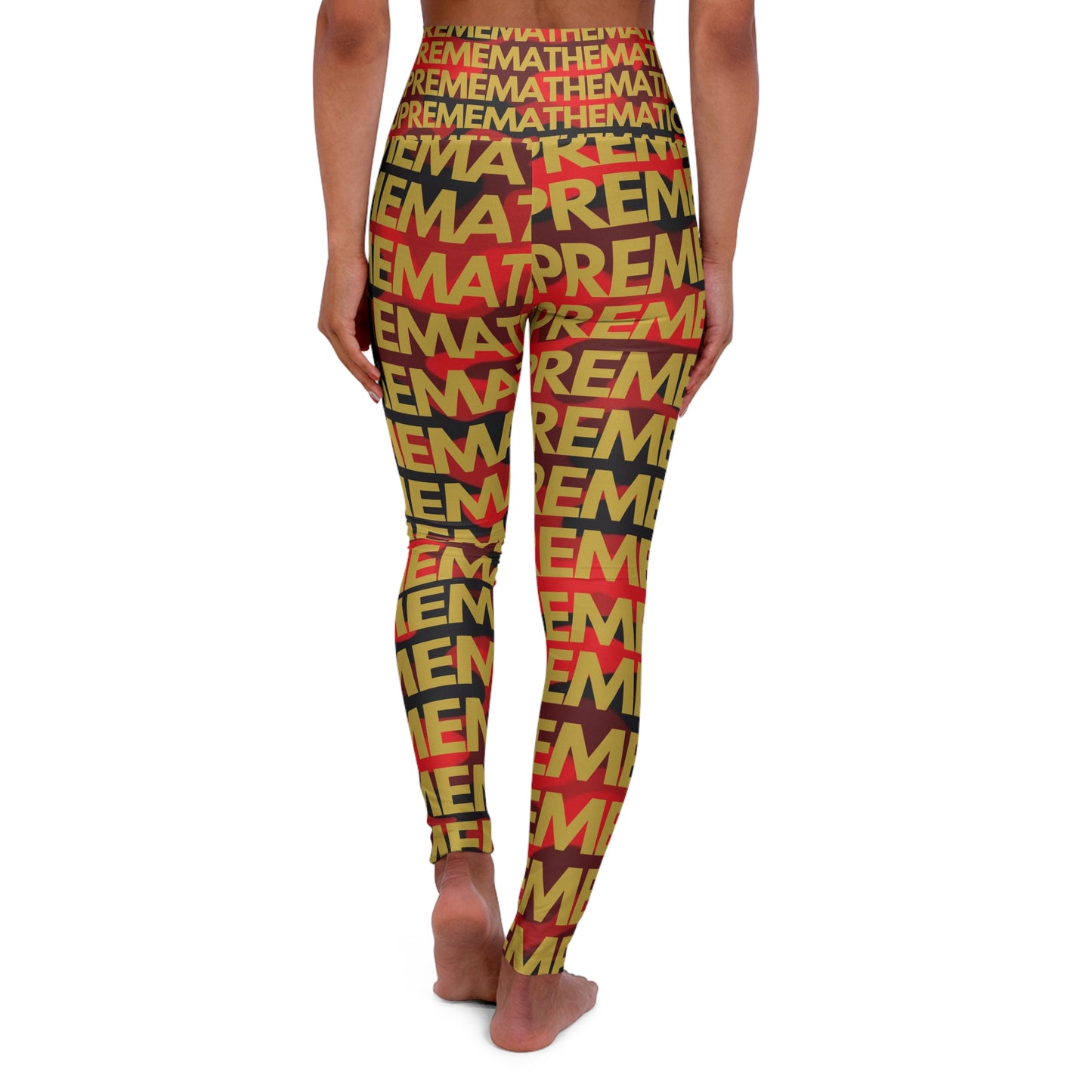 SUPREMEMATHEMATICS HIGH WAIST YOGA LEGGINGS