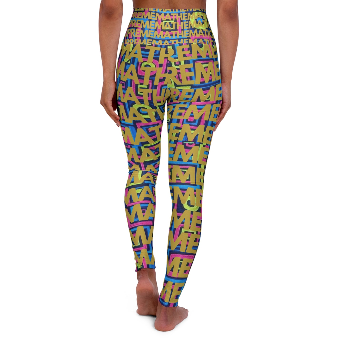 SUPREMEMATHEMATICS HIGH WAIST YOGA LEGGINGS