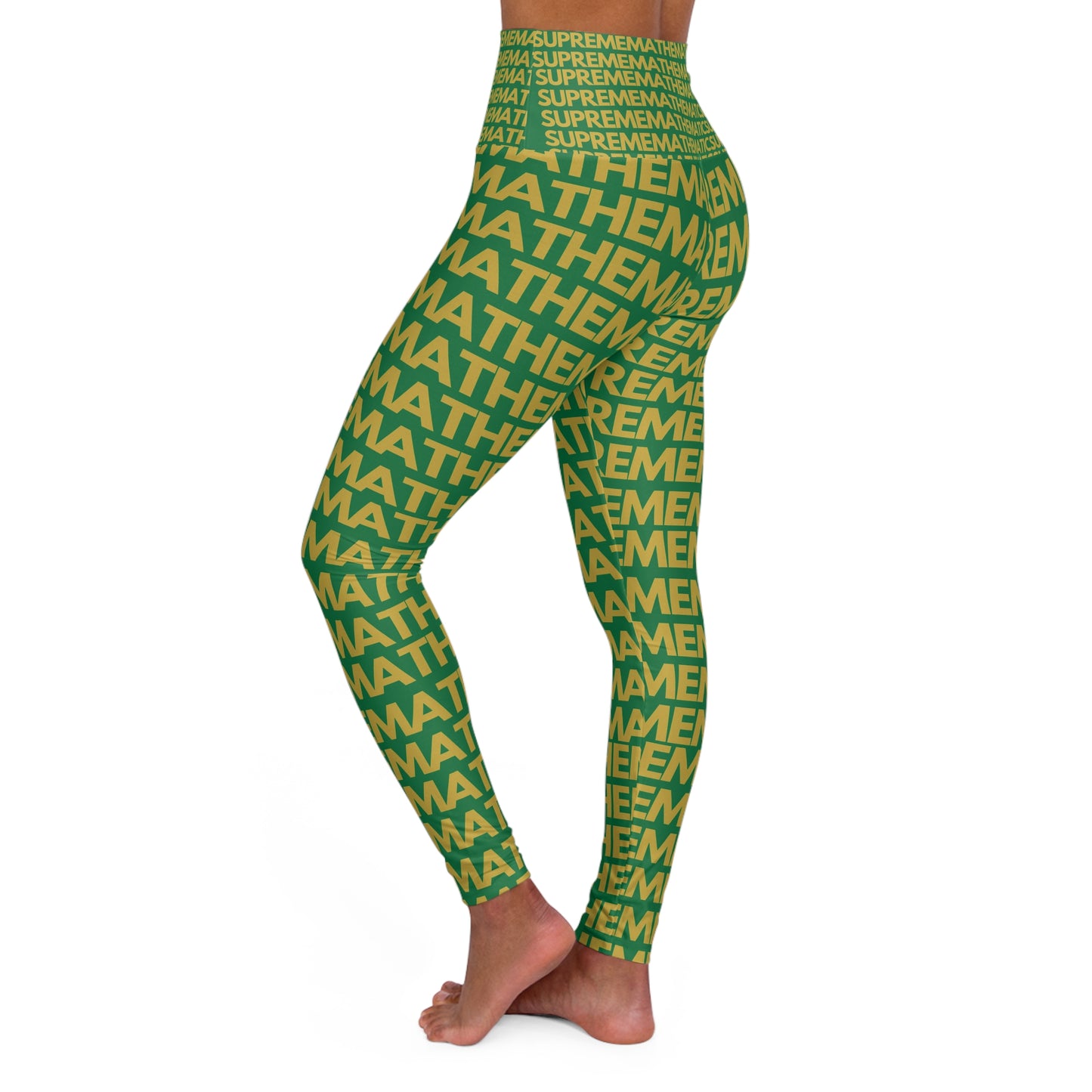 SUPREMEMATHEMATICS HIGH WAIST YOGA LEGGINGS