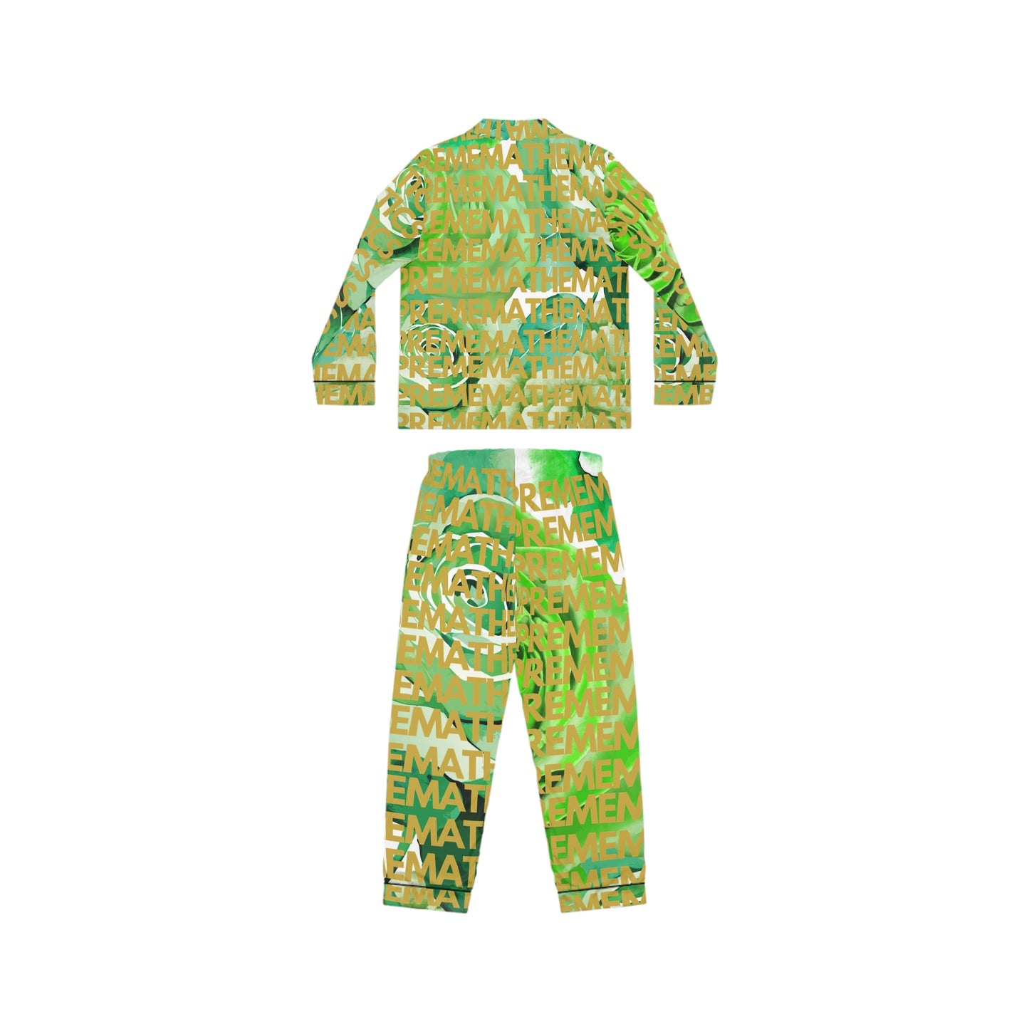 SUPREMEMATHEMATICS SATIN PAJAMAS