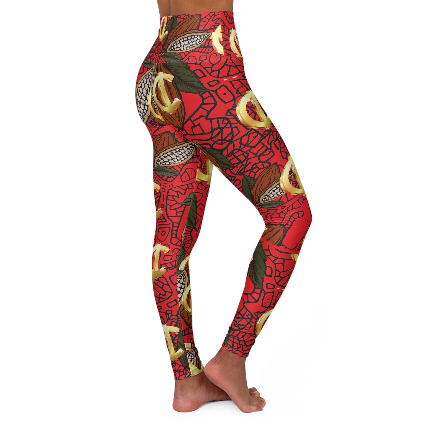 SUPREMEMATHEMATICS HIGH WAIST YOGA LEGGINGS
