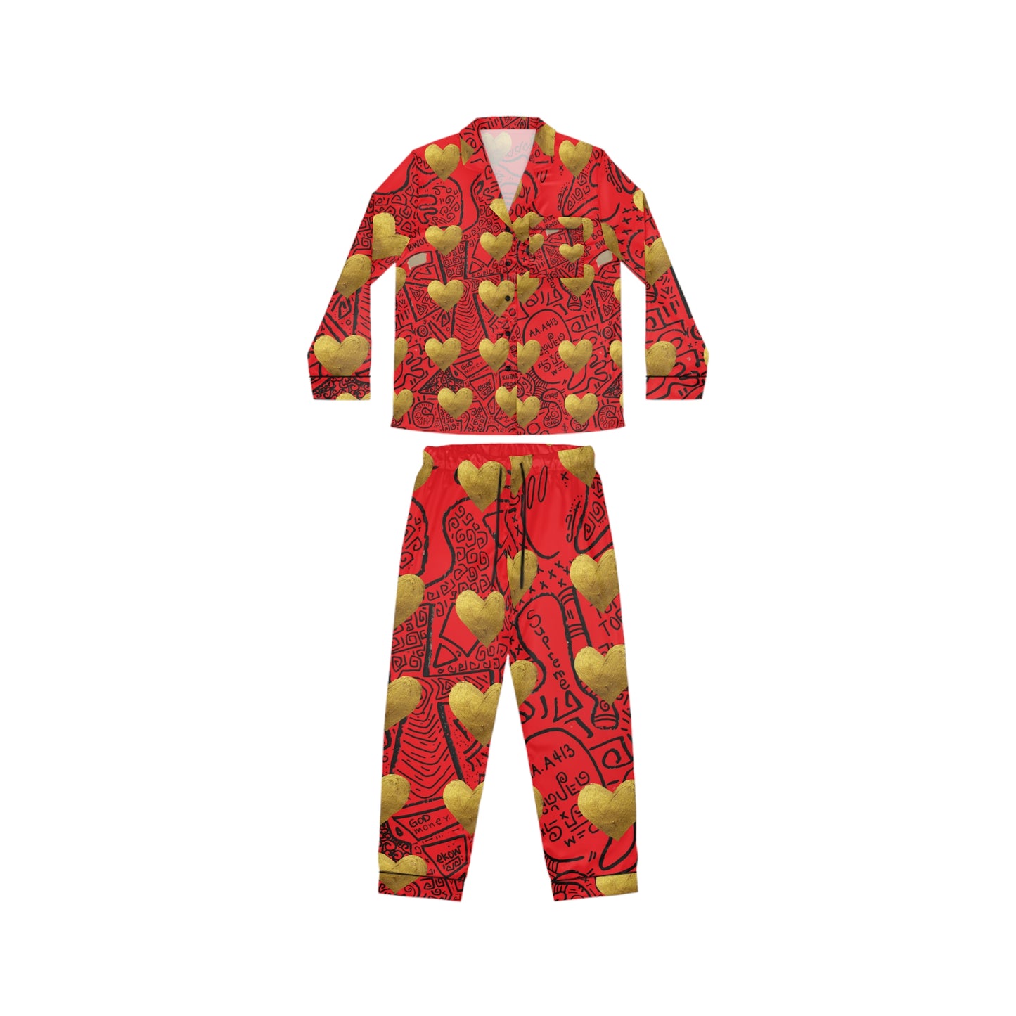 SUPREMEMATHEMATICS SATIN PAJAMAS