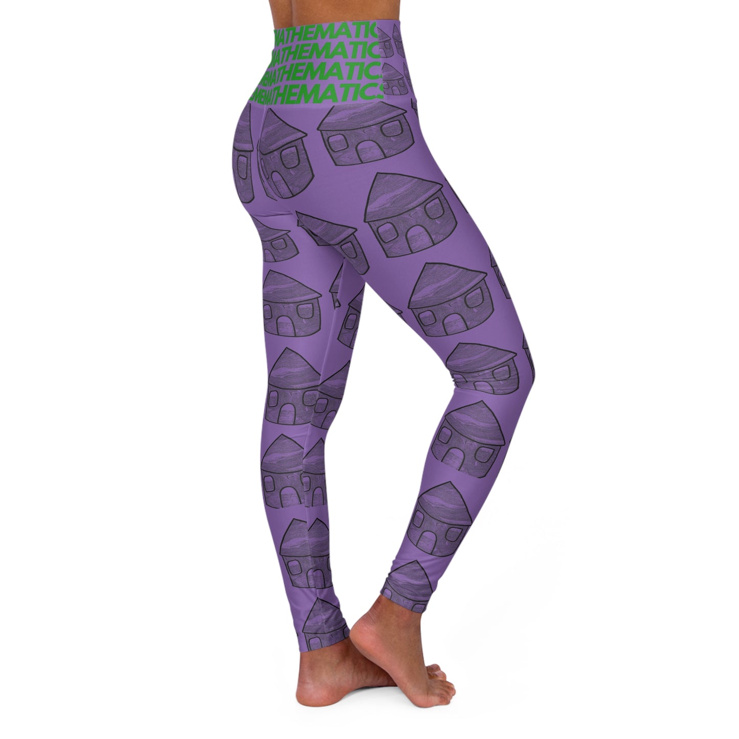 SUPREMEMATHEMATICS HIGH WAIST YOGA LEGGINGS