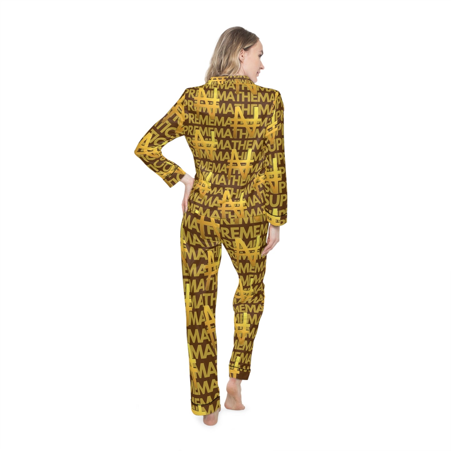 SUPREMEMATHEMATIC NAIRA SATIN PAJAMAS