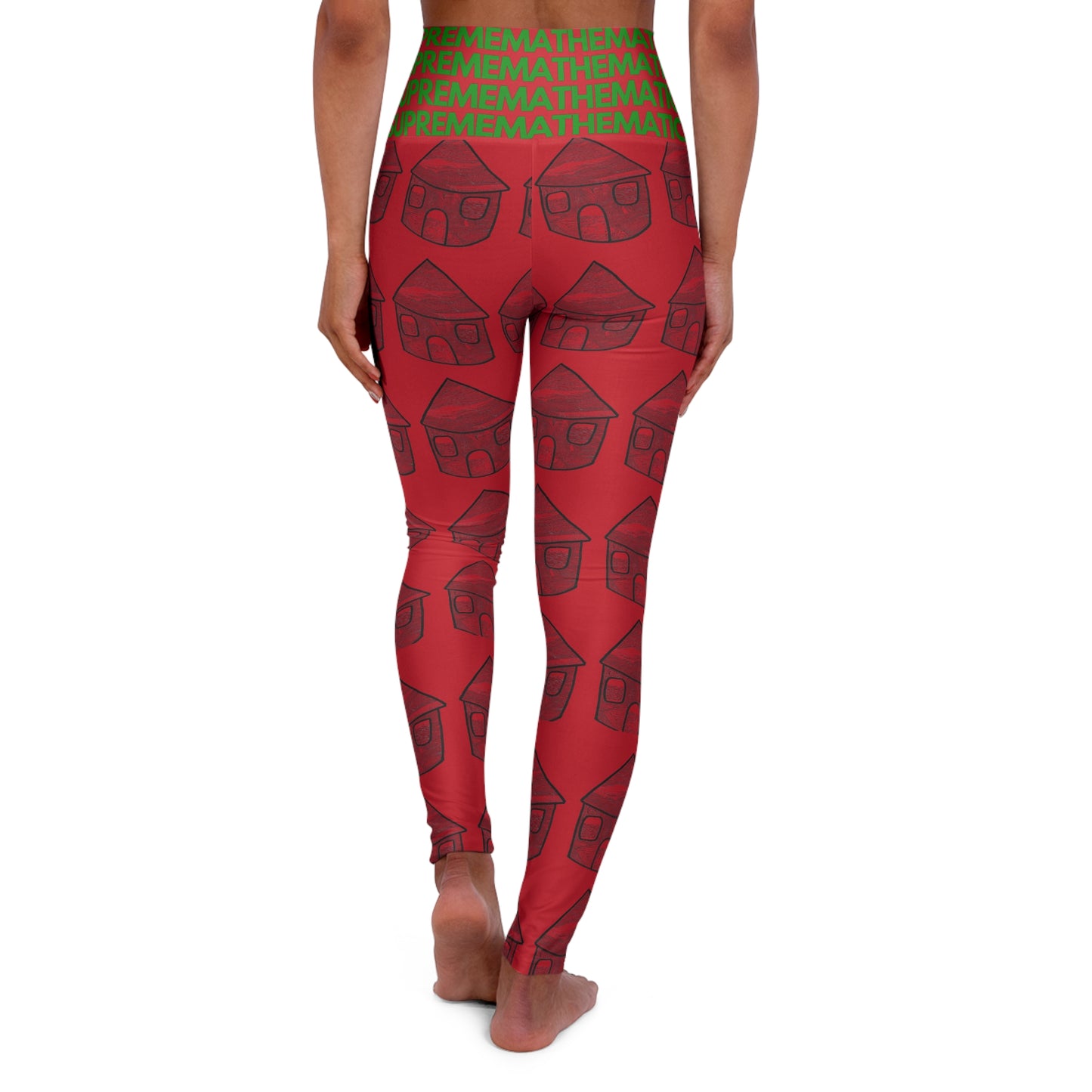 SUPREMEMATHEMATICS HIGH WAIST YOGA LEGGINGS