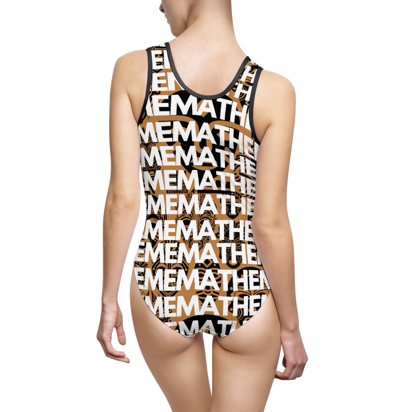 SUPREMEMATHEMATICS ONE PIECE SWIM SUIT