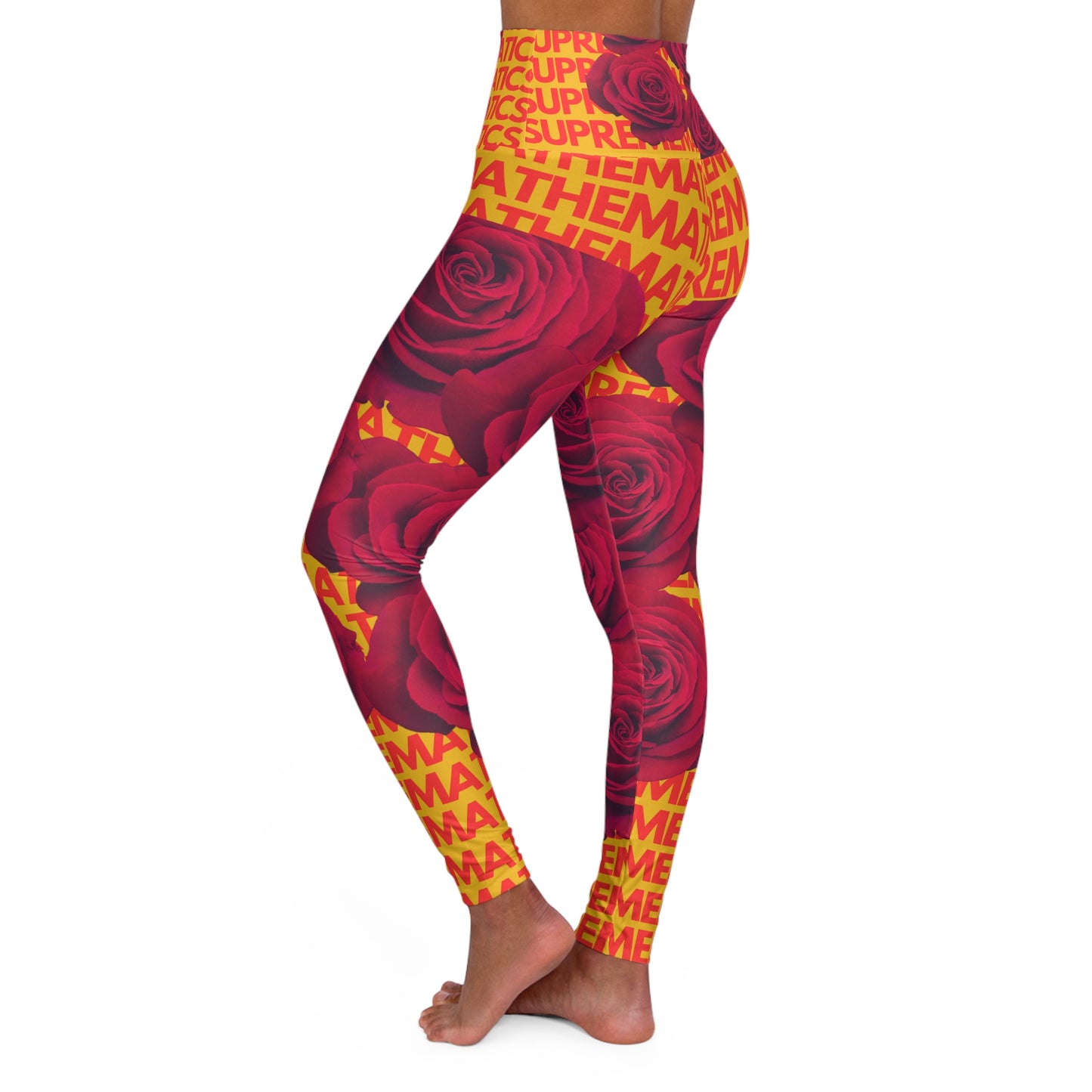 SUPREMEMATHEMATICS HIGH WAIST YOGA LEGGINGS