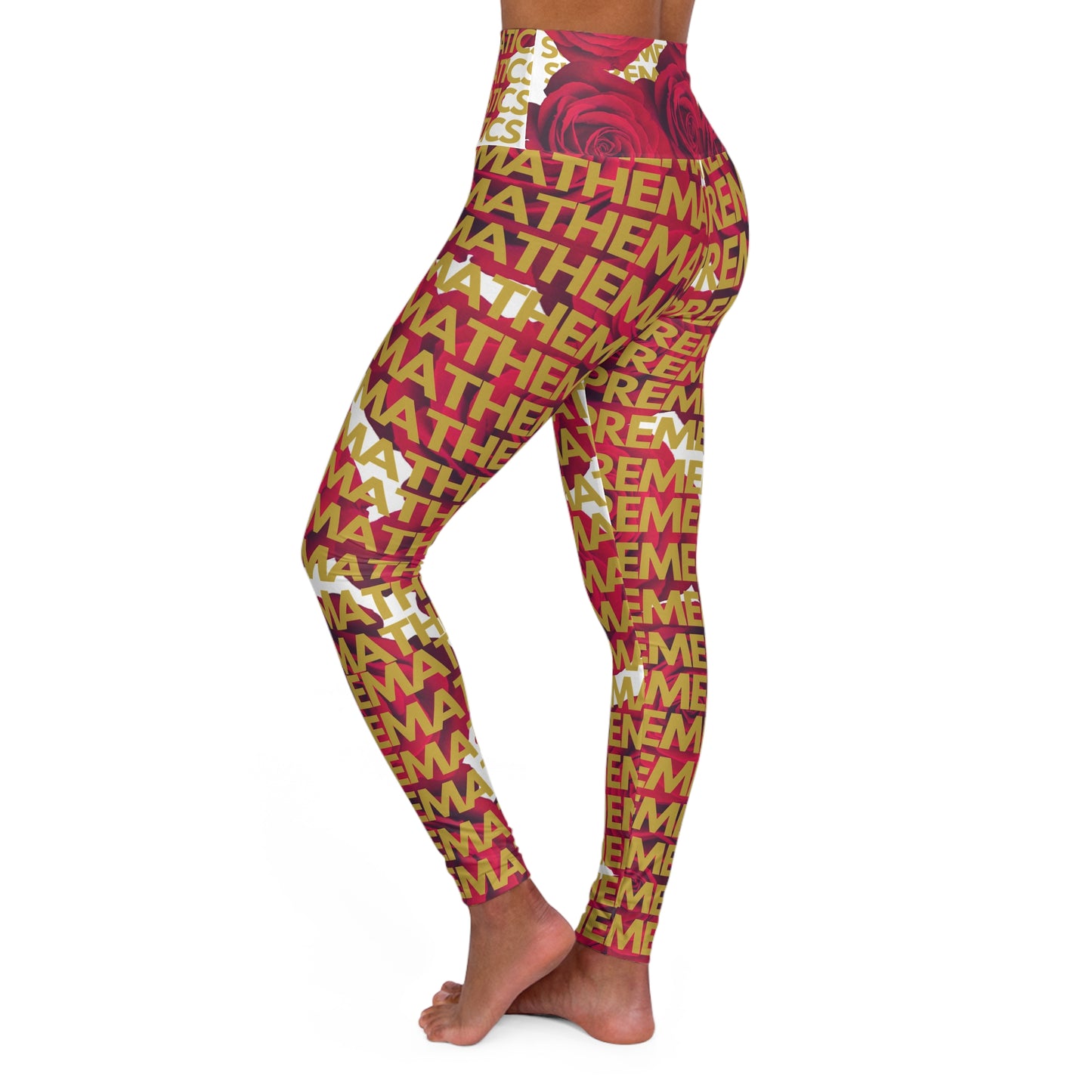 SUPREMEMATHEMATICS HIGH WAIST YOGA LEGGINGS