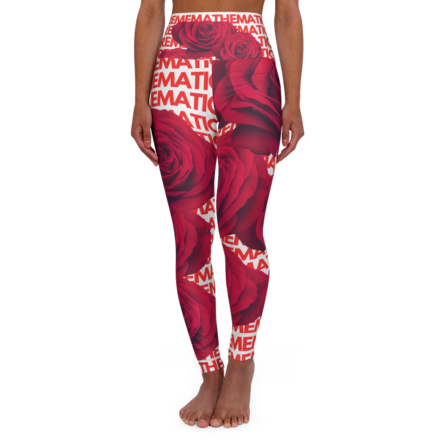 SUPREMEMATHEMATICS HIGH WAIST YOGA LEGGINGS
