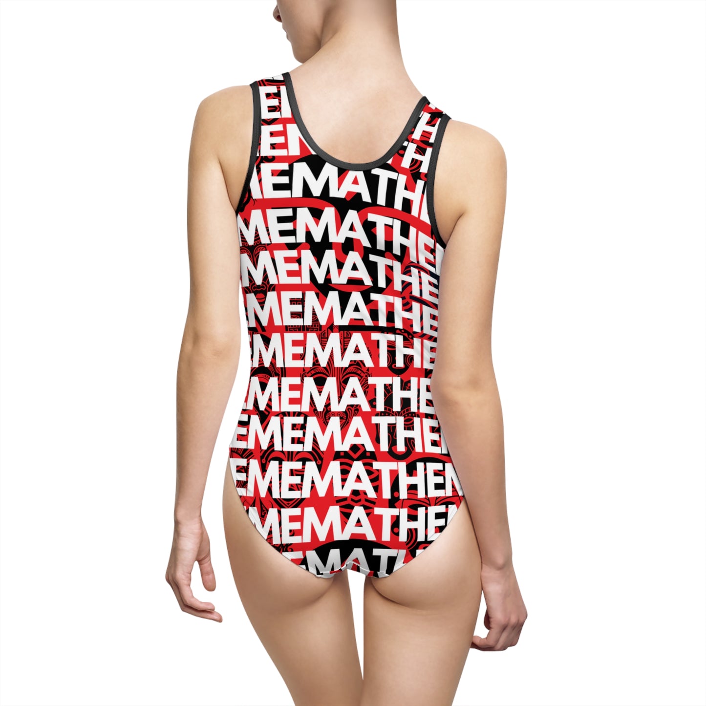 SUPREMEMATHEMATICS ONE PIECE SWIM SUIT