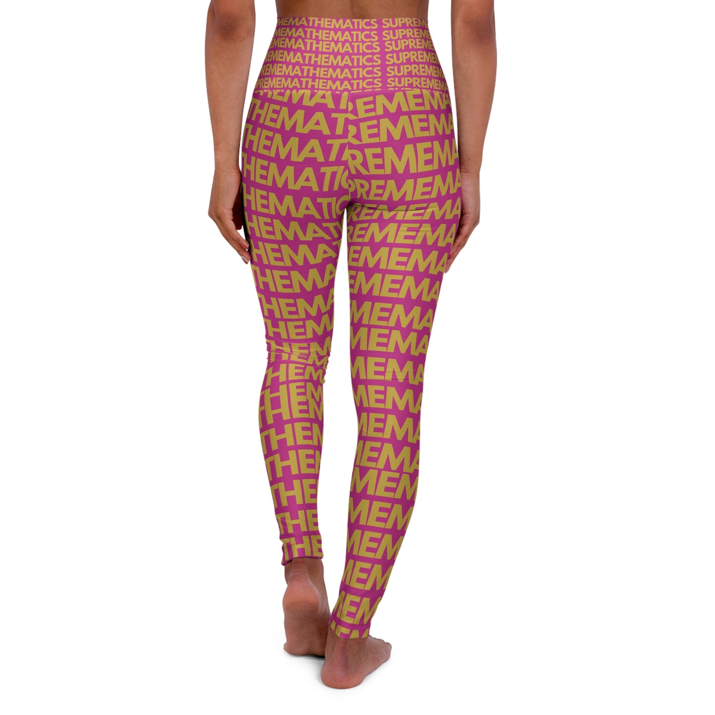 SUPREMEMATHEMATICS HIGH WAIST YOGA LEGGINGS