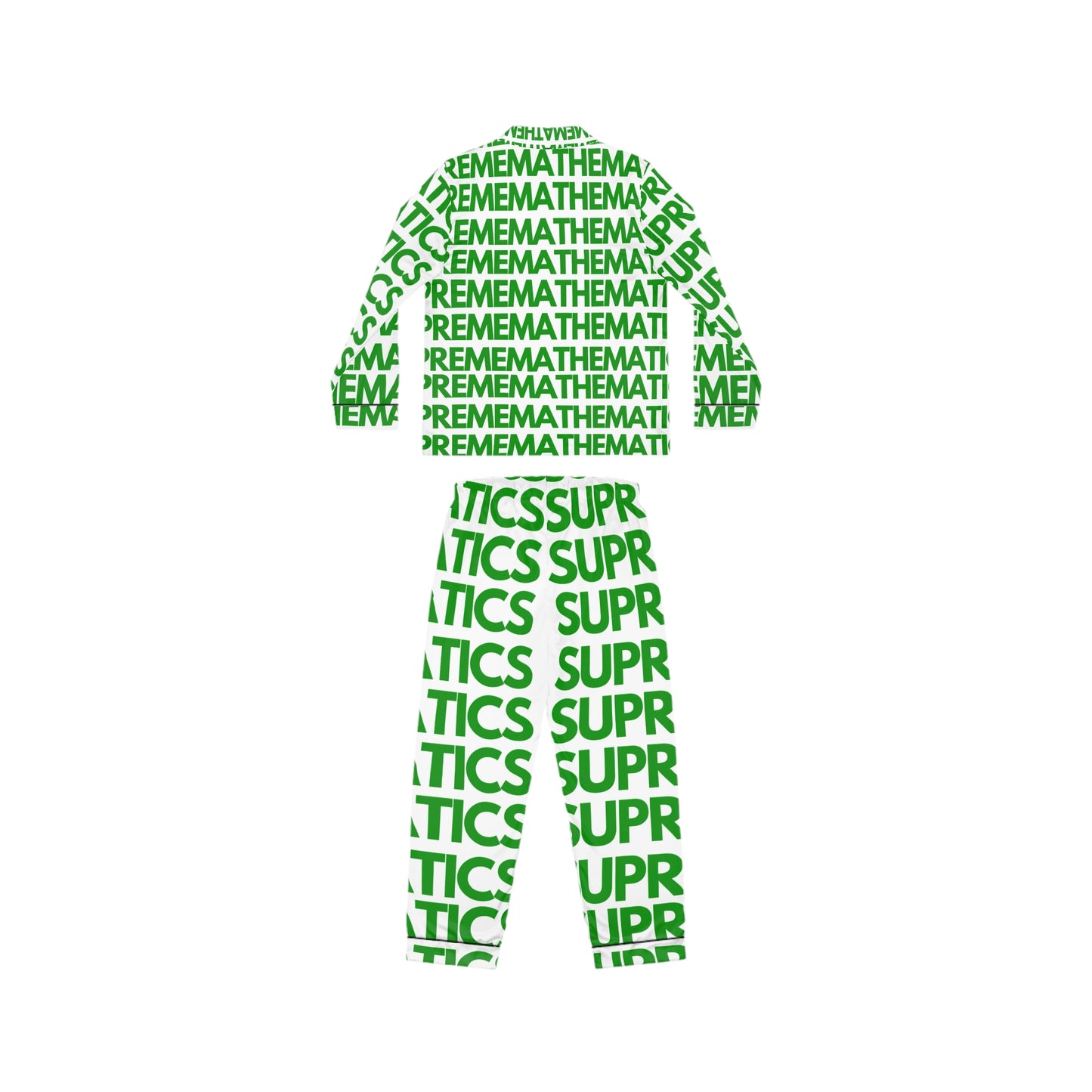 SUPREMEMATHEMATICS SATIN PAJAMAS
