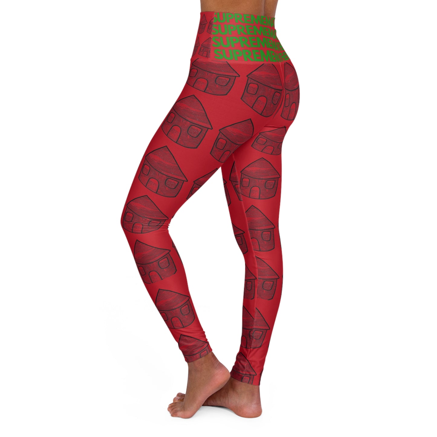 SUPREMEMATHEMATICS HIGH WAIST YOGA LEGGINGS