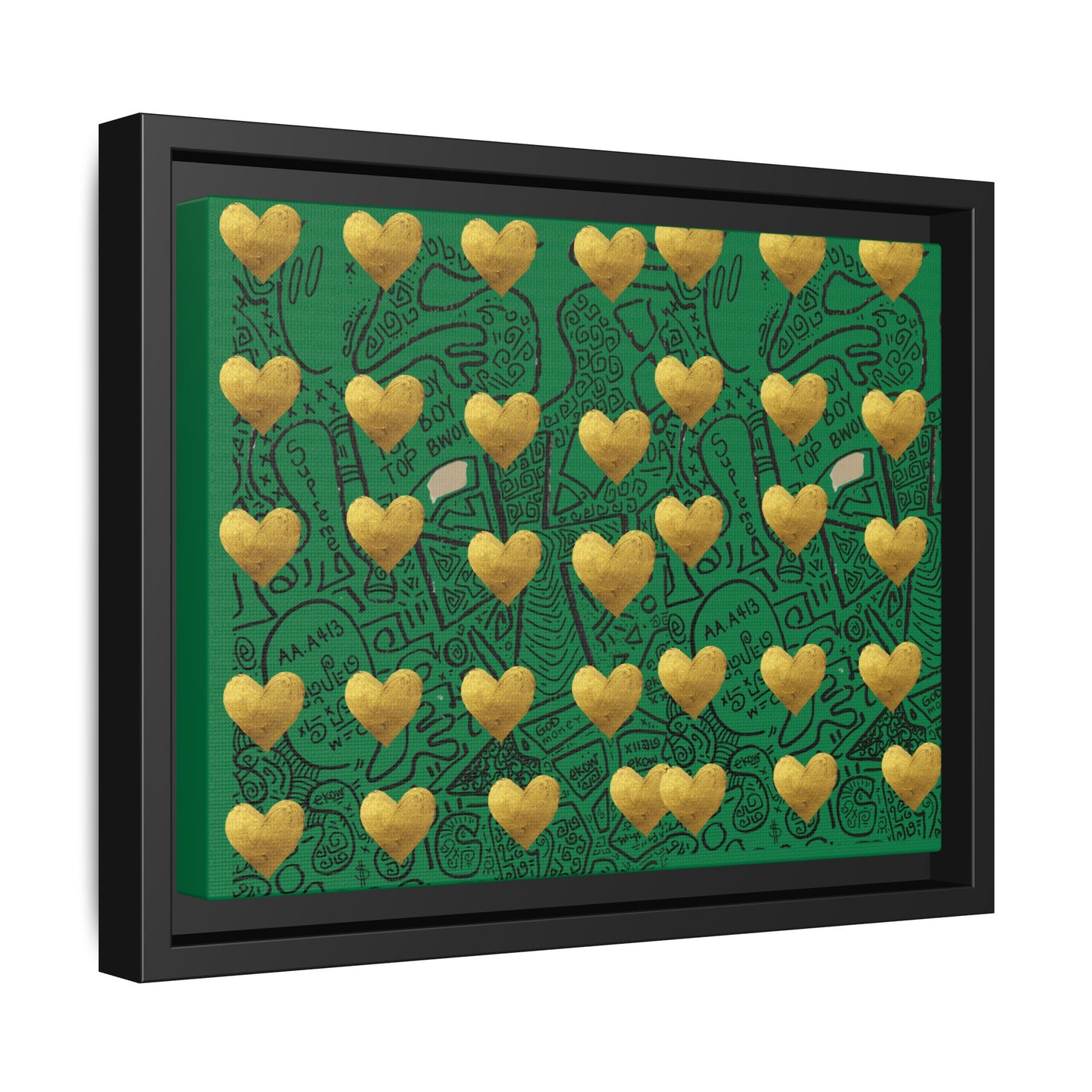 SUPREMEMATHEMATICS FRAMED CANVAS