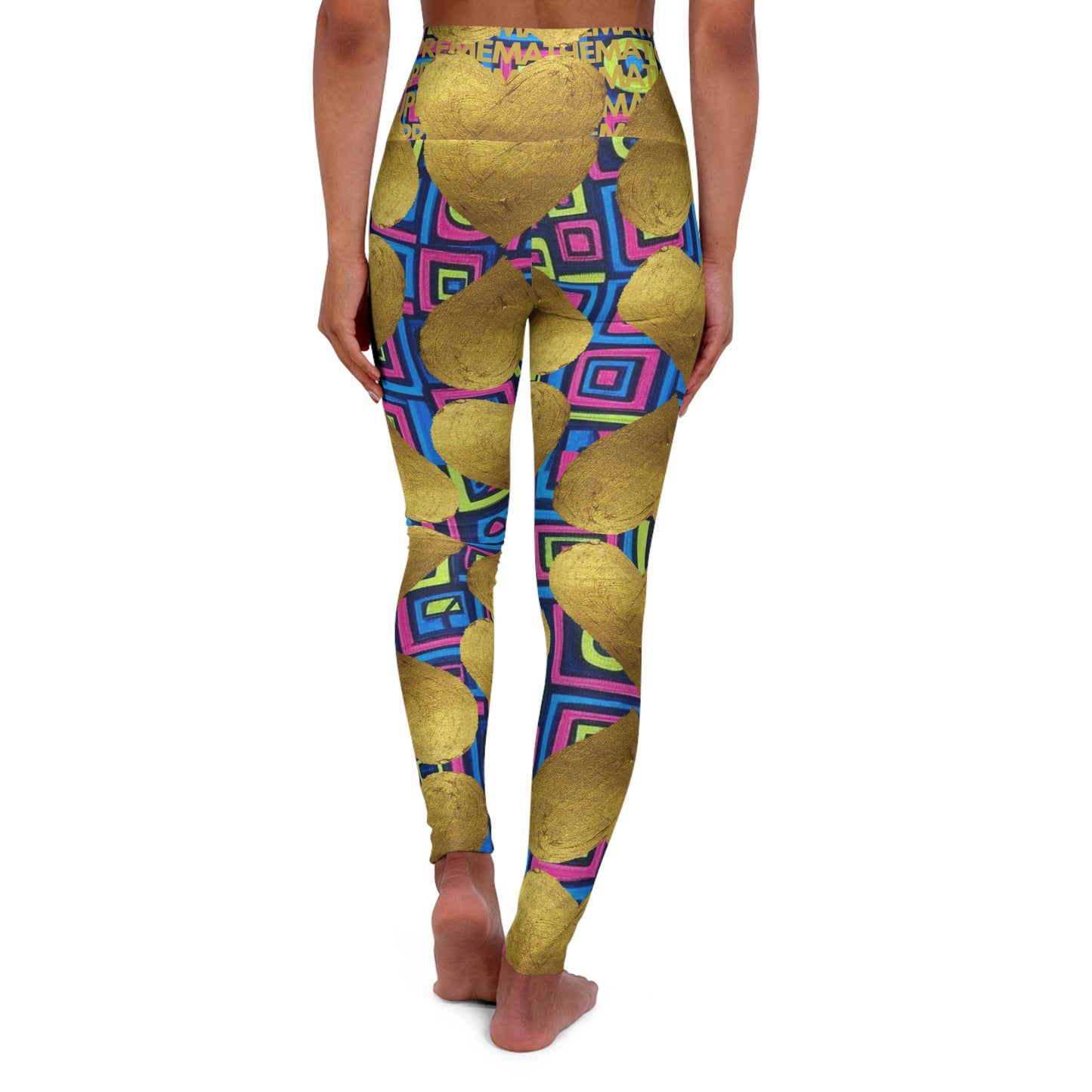 SUPREMEMATHEMATICS HIGH WAIST YOGA LEGGINGS
