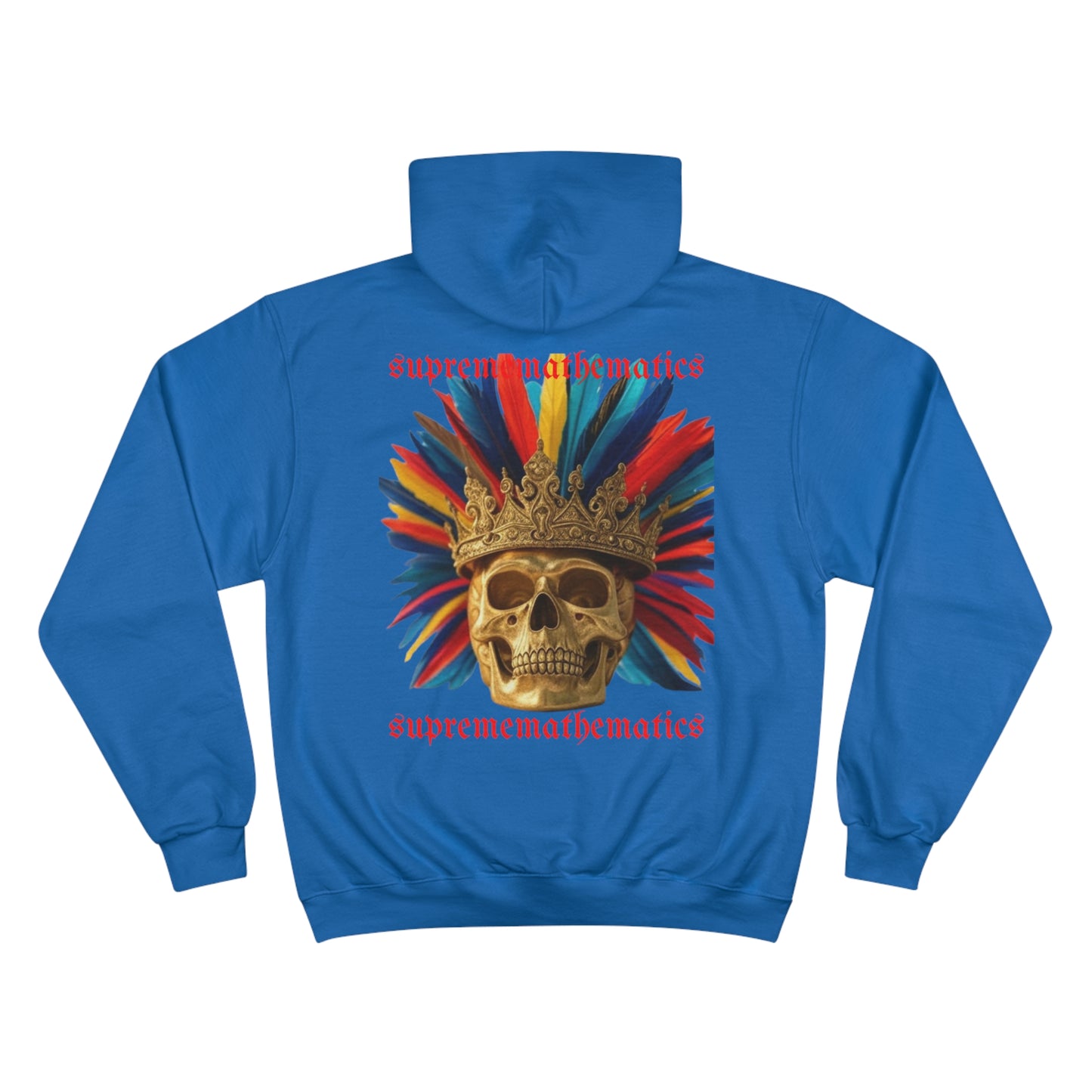 SURPEMEMATHEMATICS CROWN FEATHER HOODIE