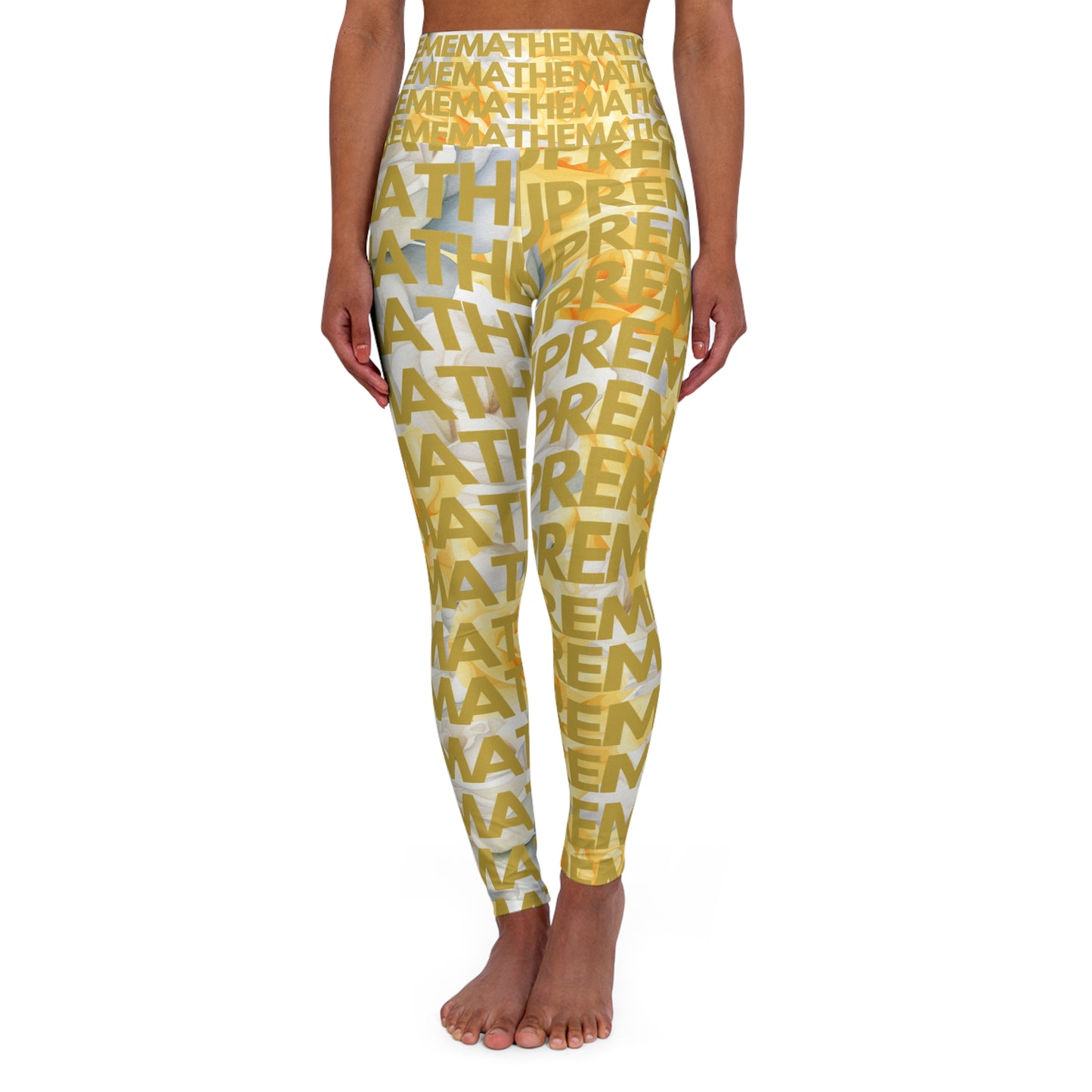SUPREMEMATHEMATICS HIGH WAIST YOGA LEGGINGS
